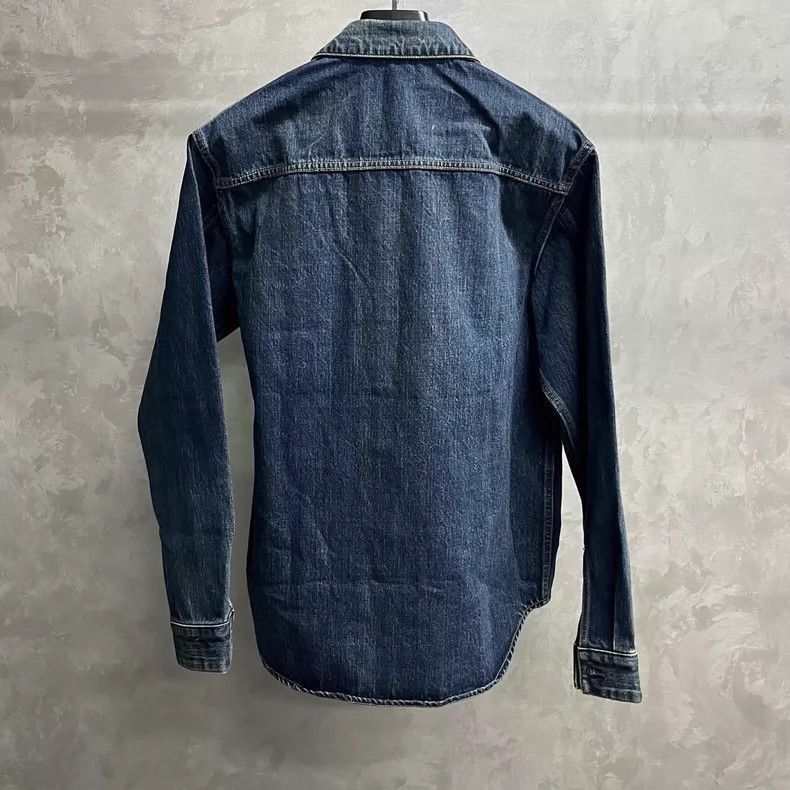 Dior Dior Denim Blue Long Sleeve ButtonUp Shirt-2506 Size US M / EU 48-50 / 2 - 2 Thumbnail