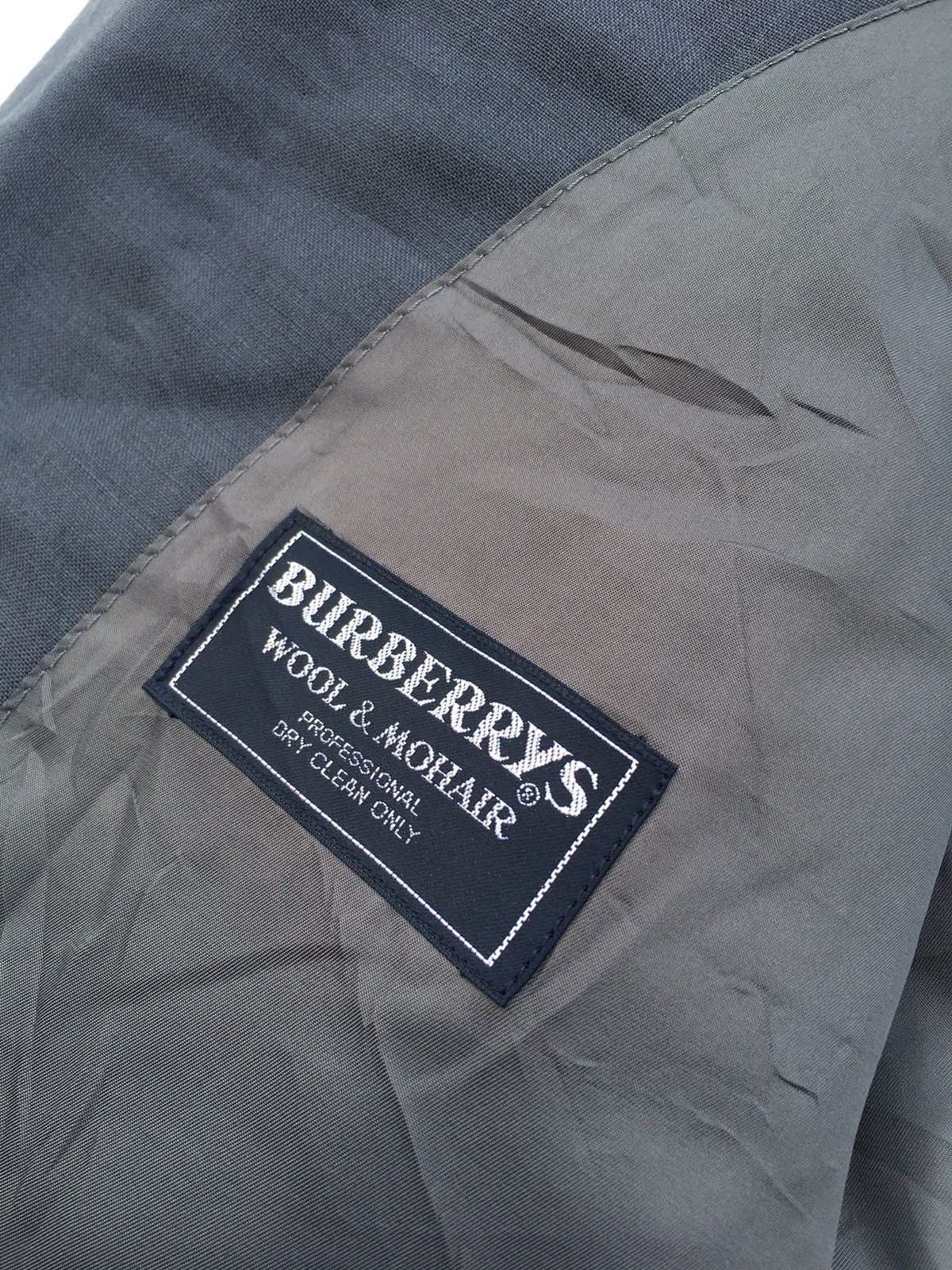 Burberry Rare Vintage Burberry Plain Blazer Size 36R - 11 Thumbnail