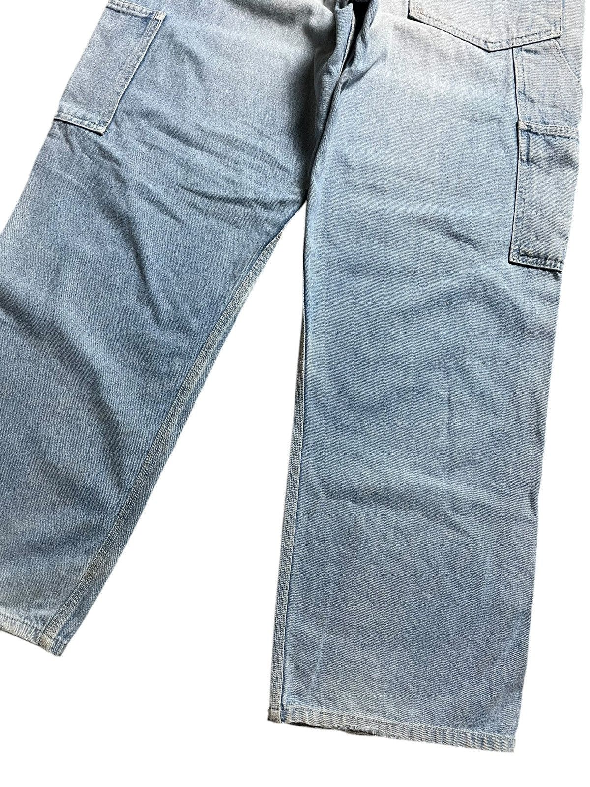 Japanese Brand × Vintage VINTAGE SMITH’S MADE AMERICA CARPENTER WASHED BLUE JEAN Size US 32 / EU 48 - 9 Thumbnail