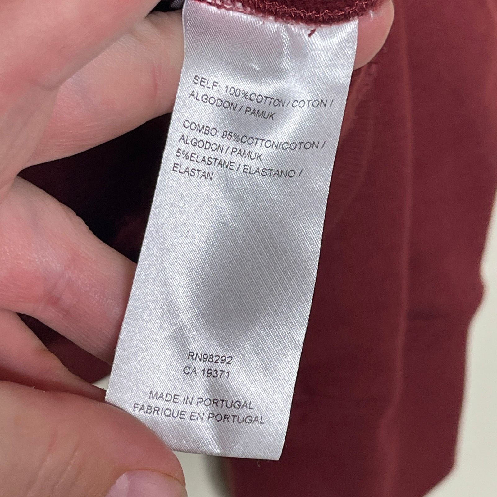 Tibi Tibi Two-Tone Burgundy Pink Cotton-Jersey Hooded Sweatshirt Size XXS / US 00 / IT 34 - 5 Thumbnail