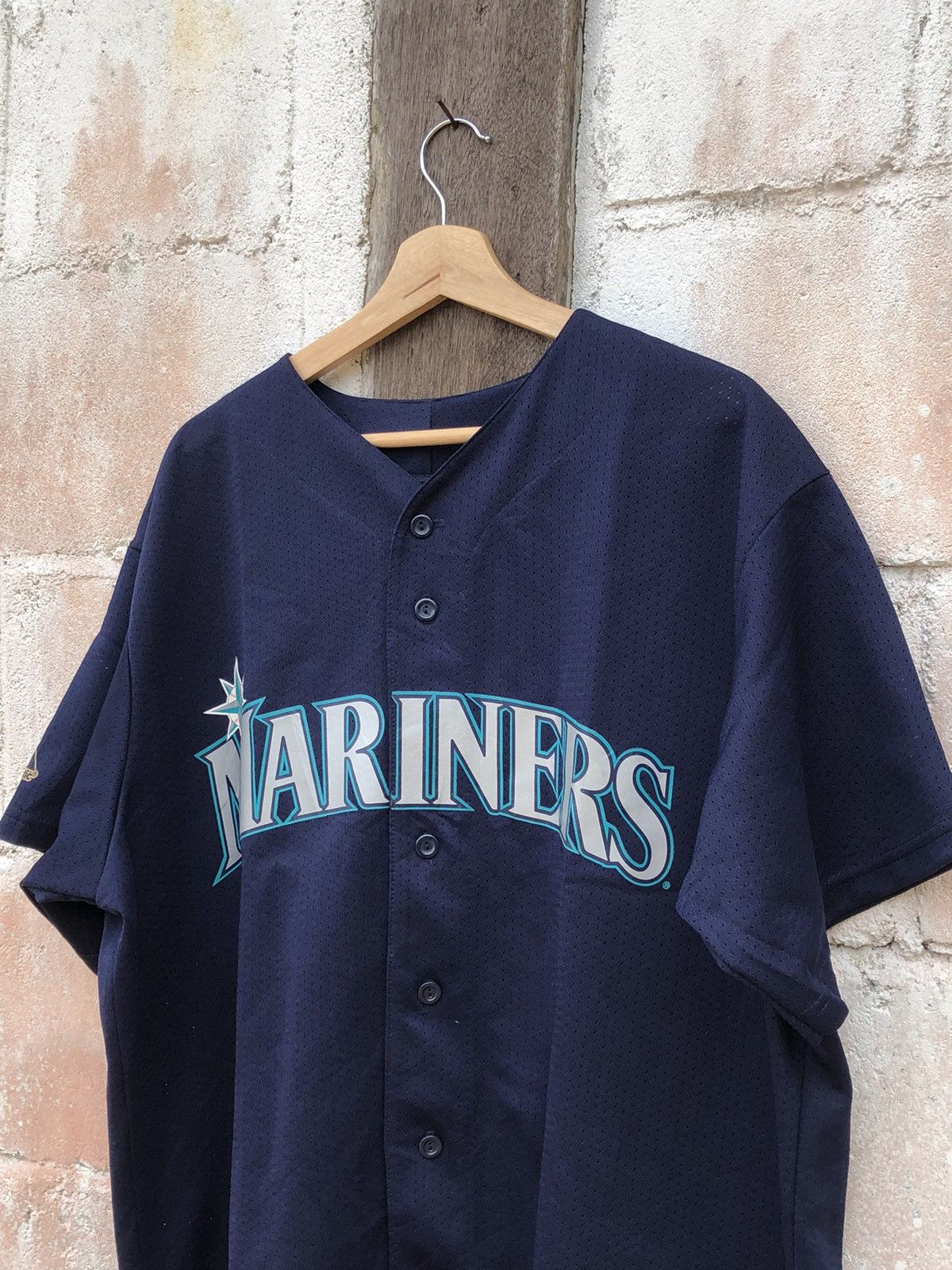 Majestic × Vintage MLB Mariners Jersey Genuine Merchandise Size US XL / EU 56 / 4 - 5 Thumbnail