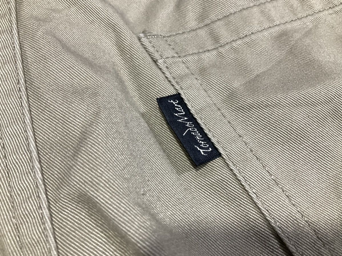 If Six Was Nine × Japanese Brand × Tornado Mart 🔥Sick Y2K Tornado Mart Khaki Skinny Pants Size US 31 - 10 Thumbnail