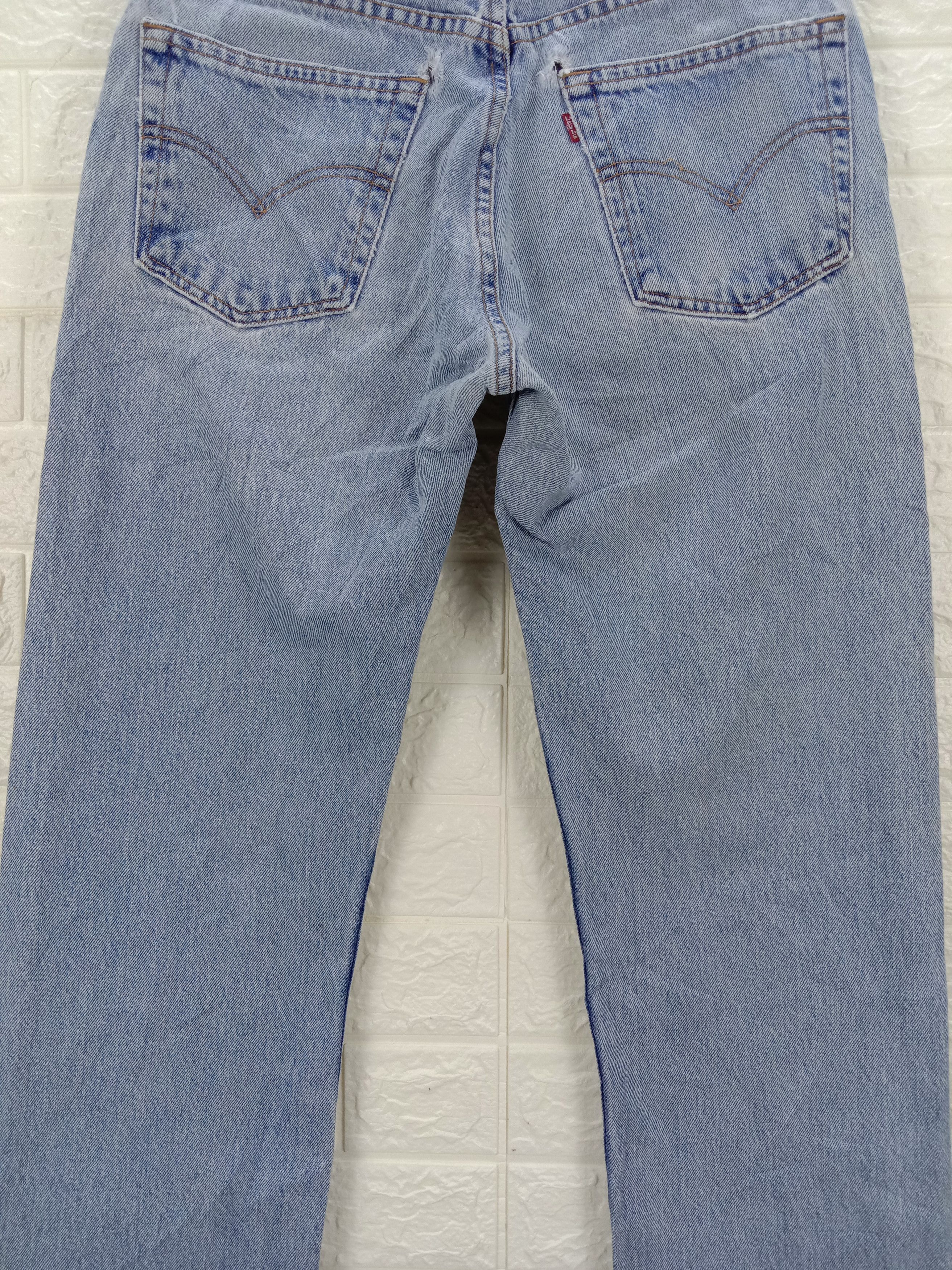 Levi's Vintage 90s Levi's 505 Jeans Regular Fit Straight Leg Denim Size US 30 / EU 46 - 7 Thumbnail