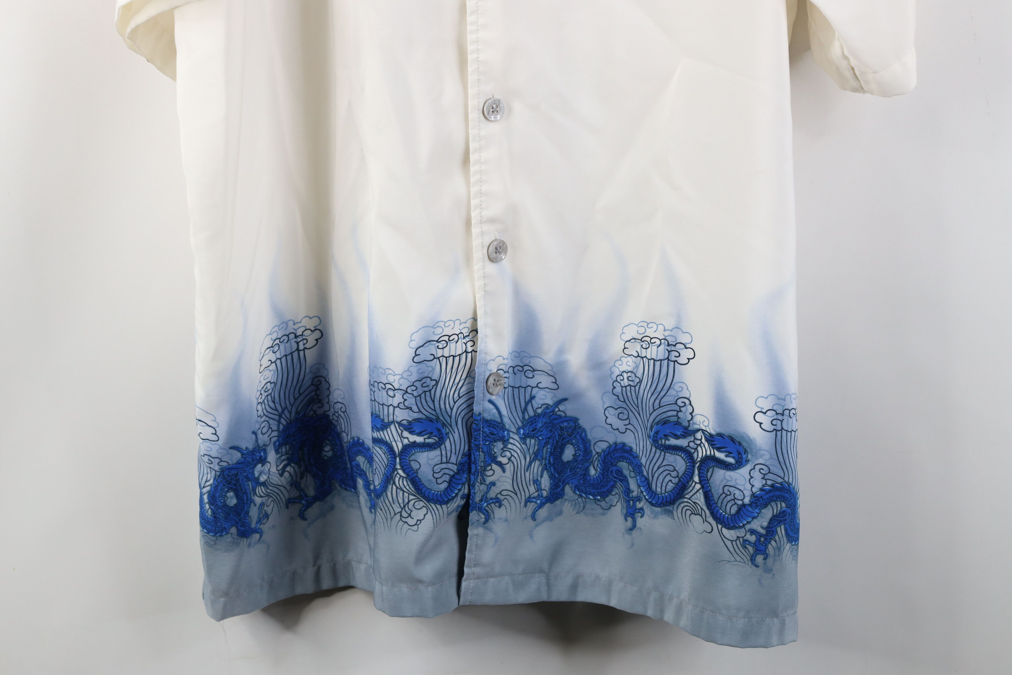 Vintage Vintage 90s Y2K Streetwear Dragon Casino Poker Button Shirt Size US L / EU 52-54 / 3 - 3 Thumbnail