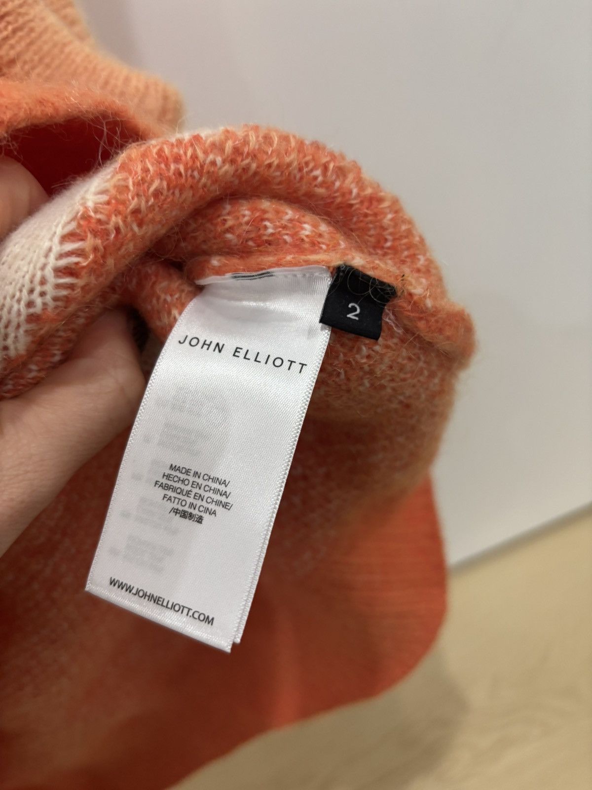 John Elliott John Elliot Men's Gradient Mohair-Blend Vest Size US M / EU 48-50 / 2 - 6 Thumbnail