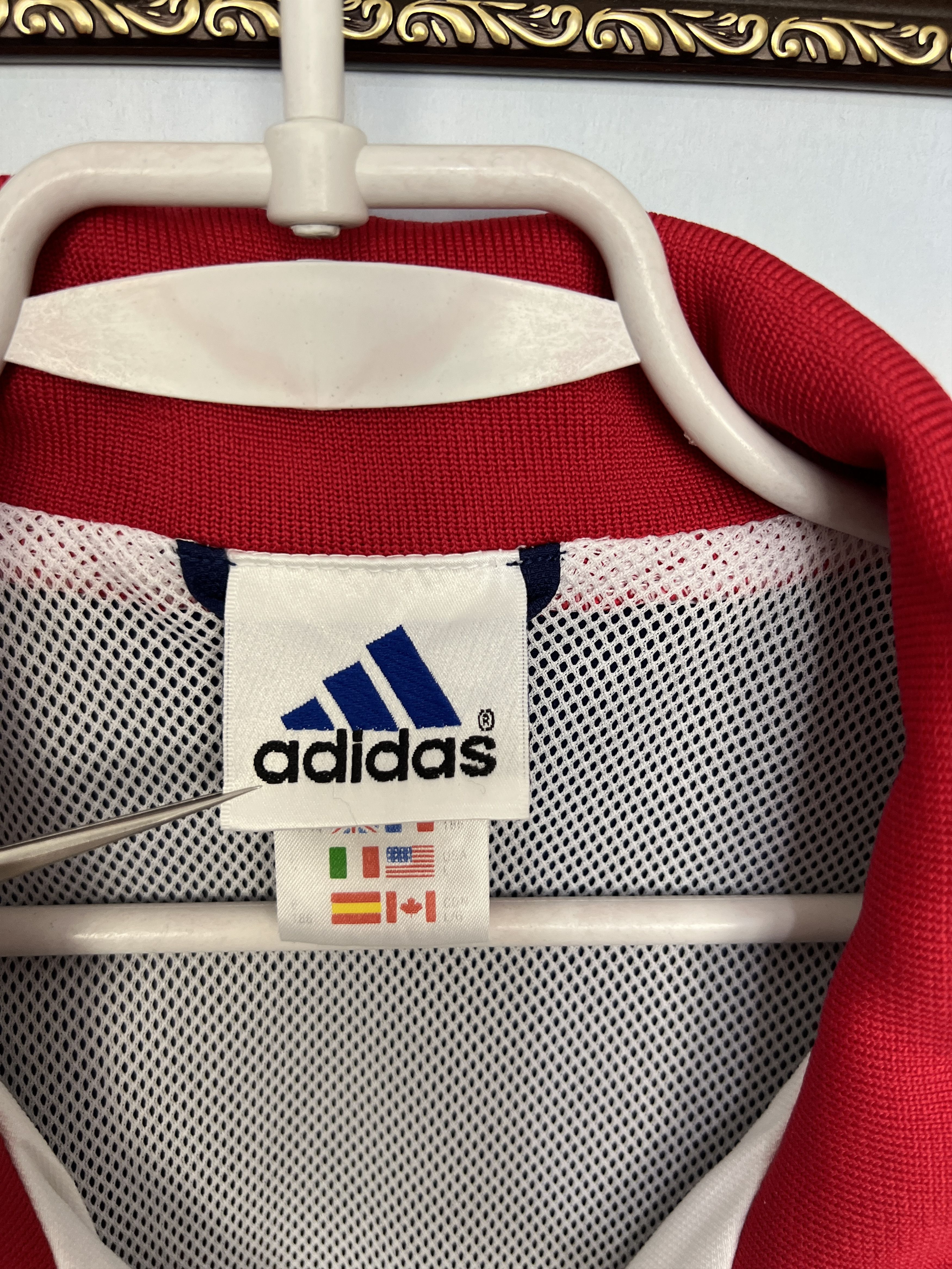 Adidas Vintage 90's Adidas Bayern Munich Football Jacket Soccer Size US L / EU 52-54 / 3 - 9 Thumbnail