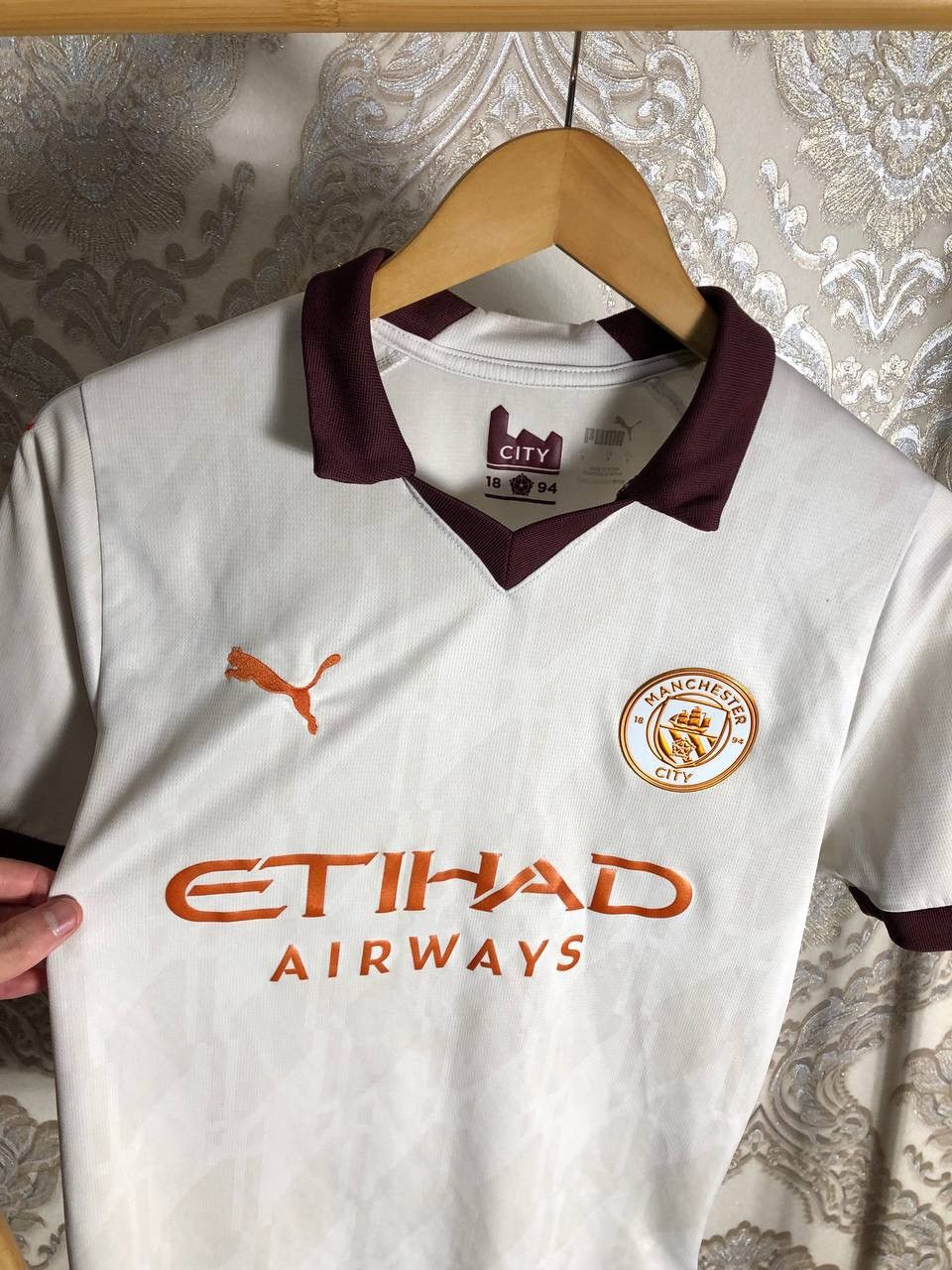 Puma VINTAGE PUMA FC MANCHESTER CITY ENGLAND SOCCER JERSEY Y2K Size US S / EU 44-46 / 1 - 3 Thumbnail