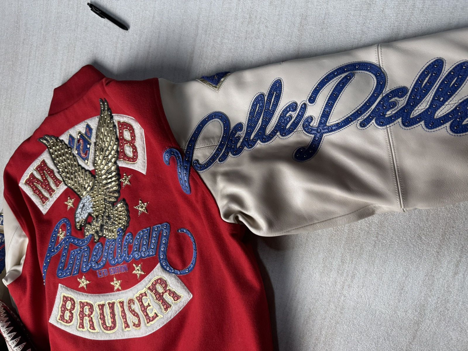 Pelle Pelle America busier varsity jacket XXXL Size US XXL / EU 58 / 5 - 13 Thumbnail