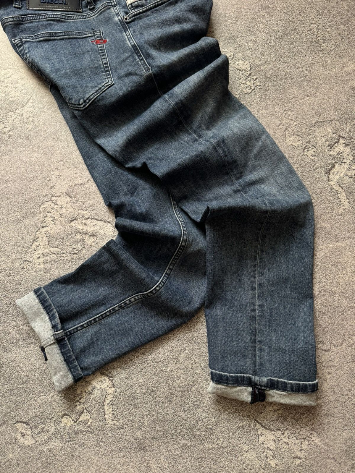 Diesel × Diesel Black Gold Diesel 33/32 blue denim pant trouser Jean chino y2k Size US 33 - 17 Thumbnail