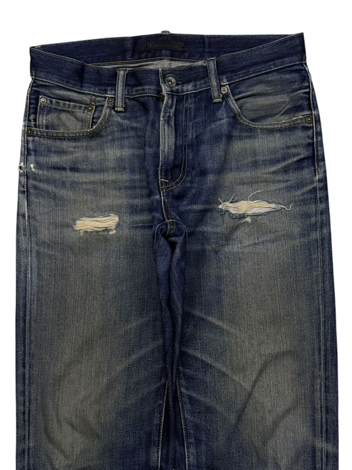 Uniqlo Vintage UNIQLO Jeans Regular Straight Kaihara Denim| Size 31 Size US 31 - 4 Thumbnail