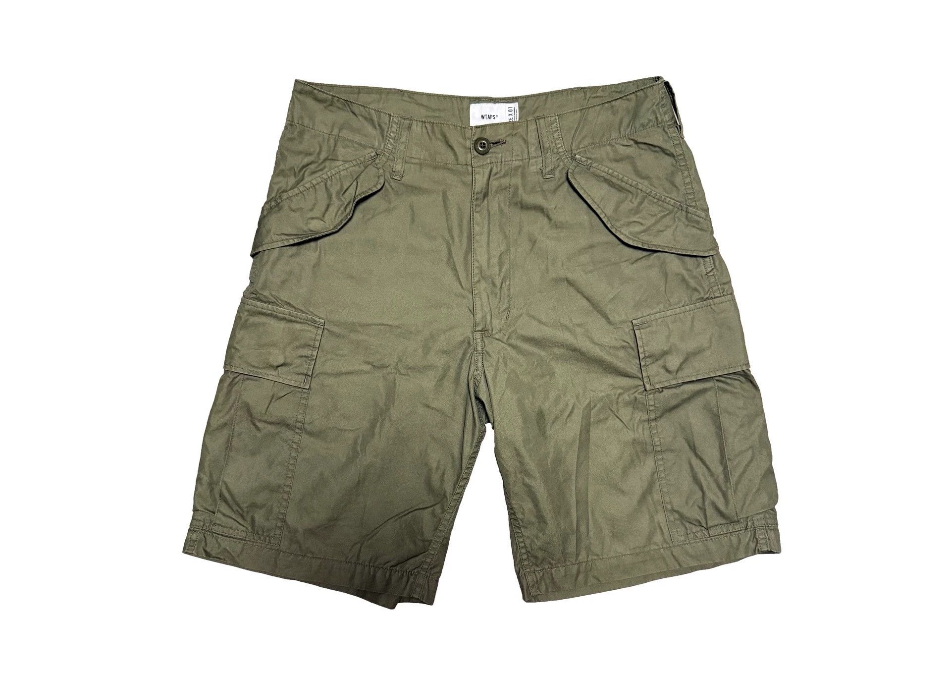 Wtaps WTAPS 19SS Cargo Shorts Olive Drab 1 Size US 29 - 1 Thumbnail