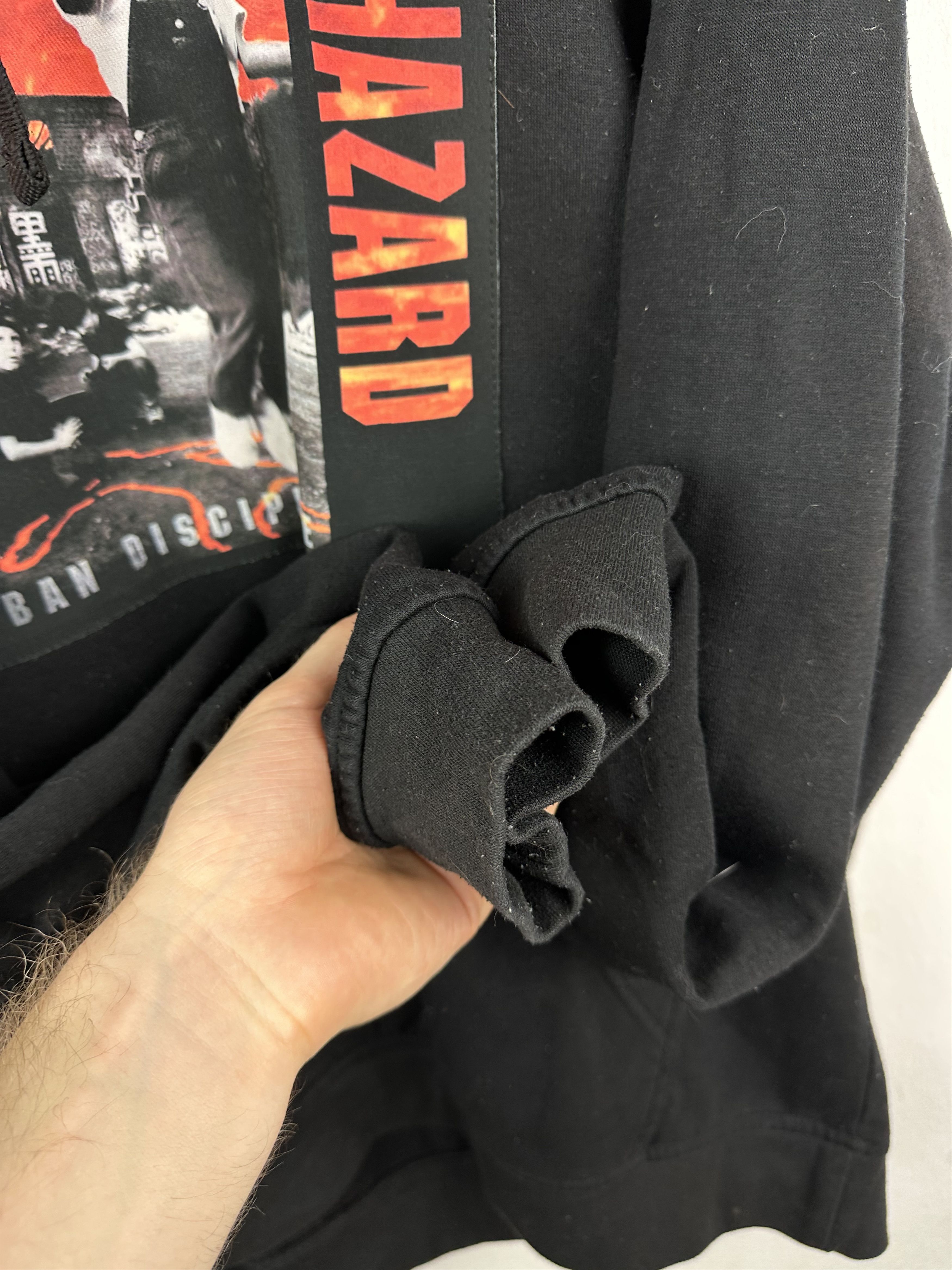 Band Tees × Vintage Vintage Biohazard Hardcore Band Graphic Hoodie Jacket Rare Size US L / EU 52-54 / 3 - 6 Thumbnail