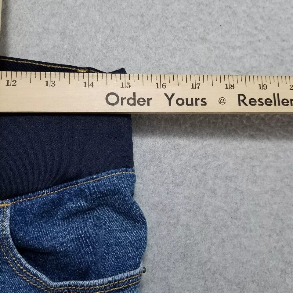 Old Navy Old Navy Maternity Womens 4 Super Skinny Front Low Panel Size 27" / US 4 / IT 40 - 8 Thumbnail