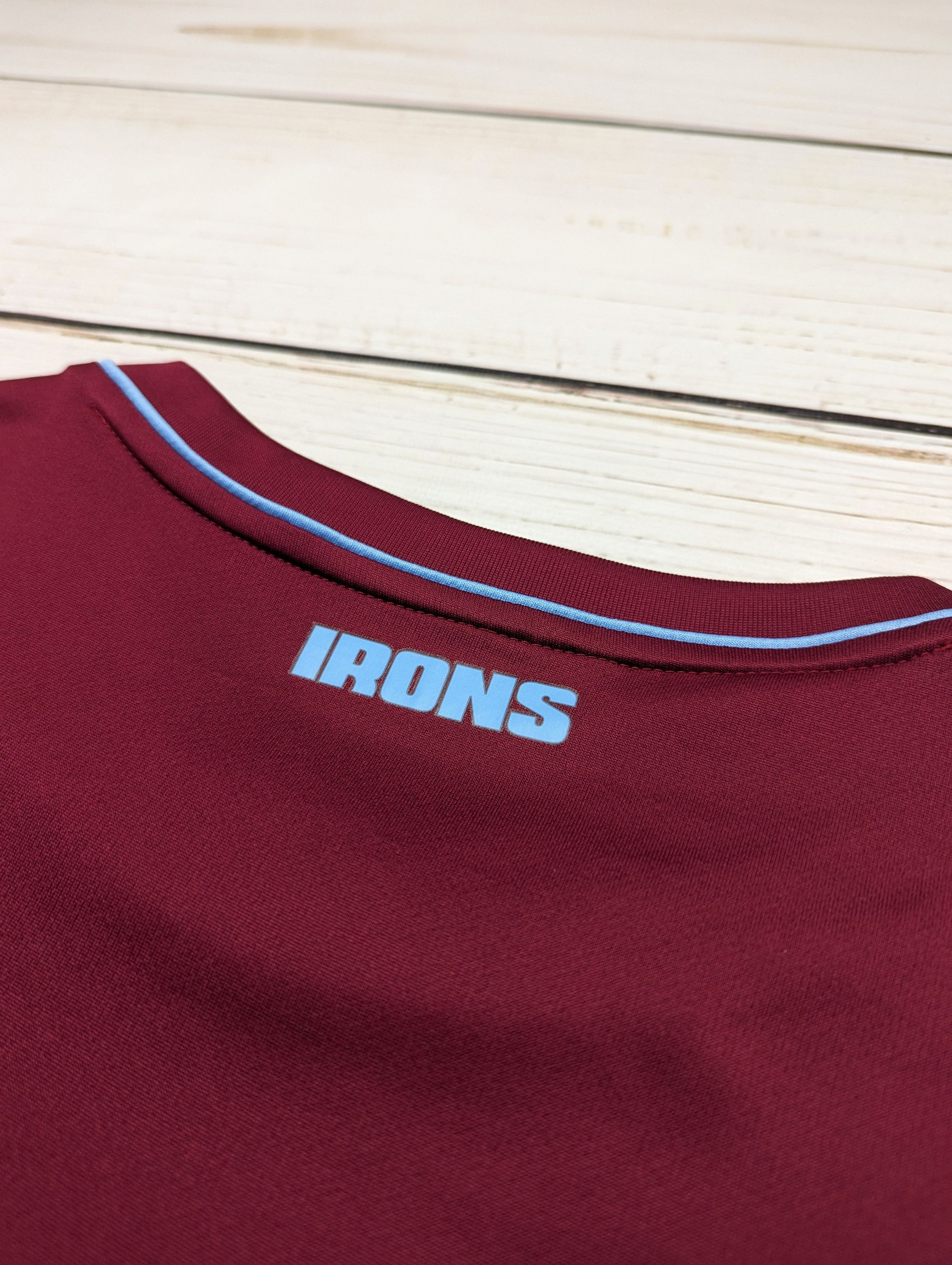 Umbro Umbro West Ham United Irons jersey t-shirt Size US XL / EU 56 / 4 - 8 Thumbnail