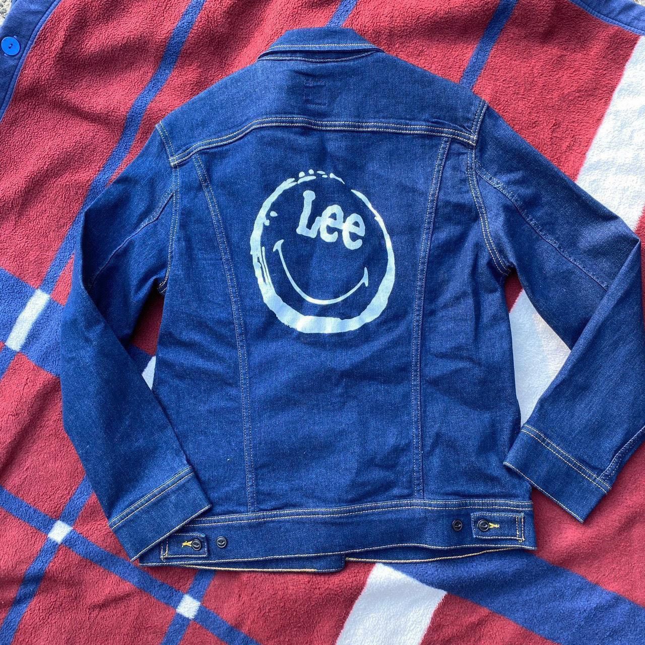 Lee Lee X Smiley collared Denim blue jeans Jacket M Size M / US 6-8 / IT 42-44 - 3 Thumbnail