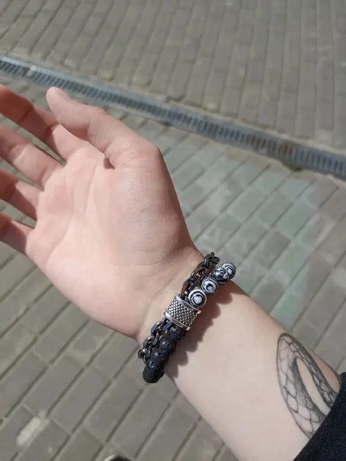 Jewelry Multilayer Stone Bracelet Size ONE SIZE - 1 Thumbnail