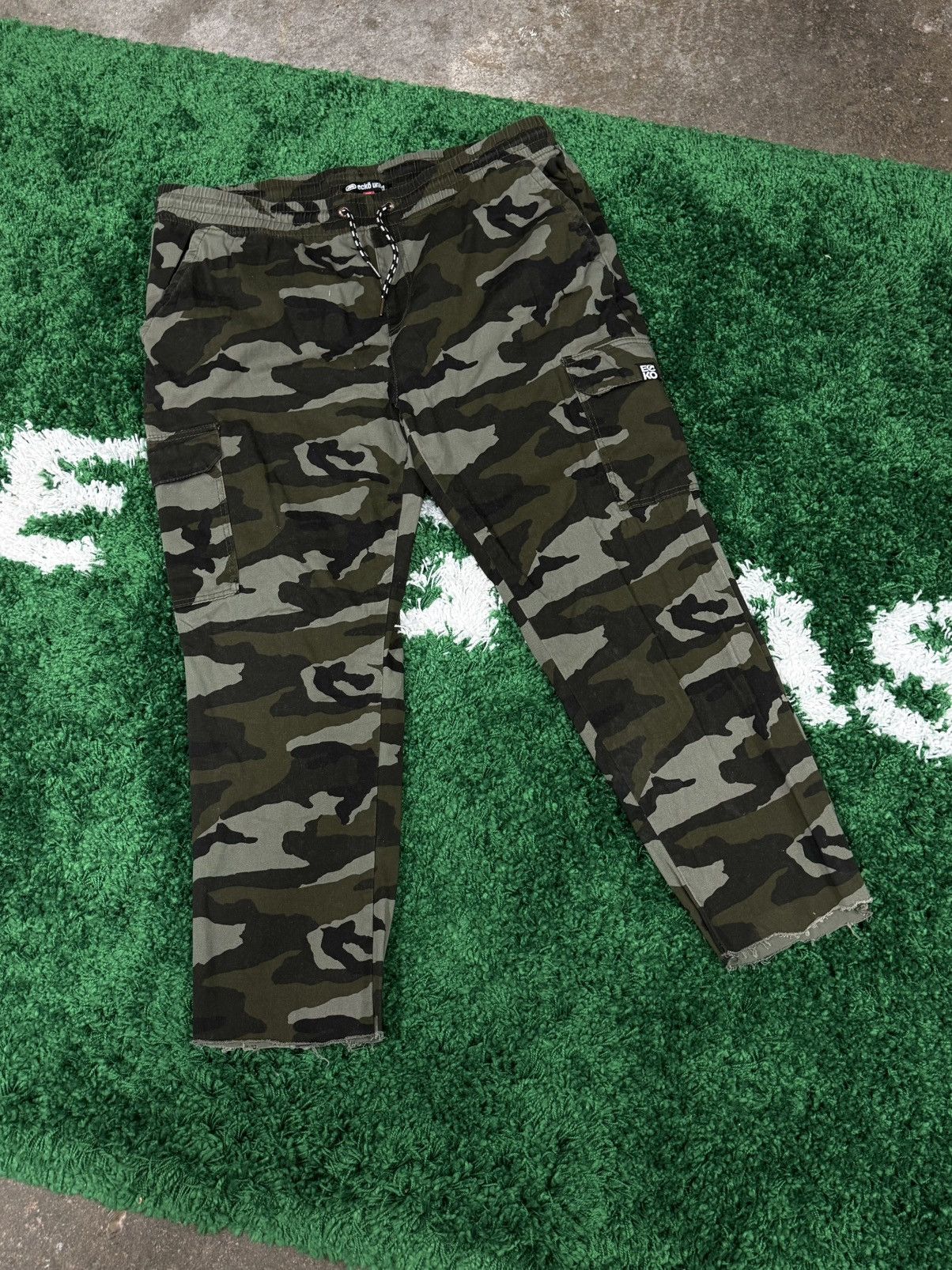 Ecko Unltd Camo Cargo Rhino Unlimited Pants 2XL XXL
