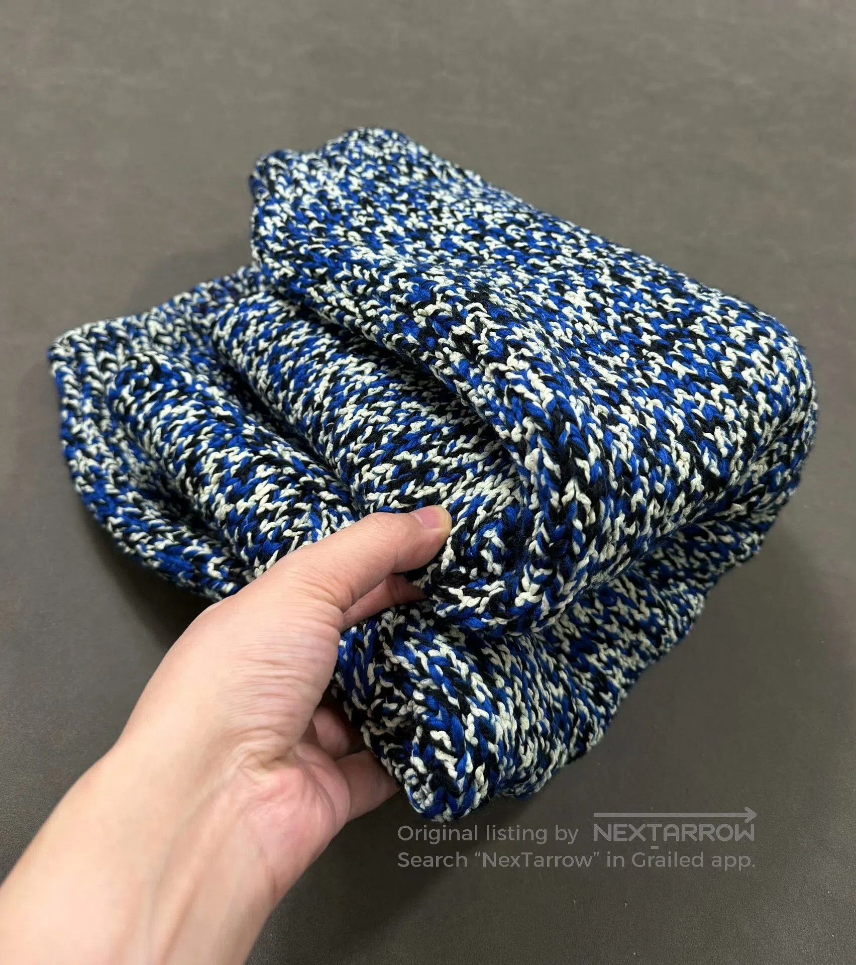 Maison Margiela maison margiela blue snowflake knit sweater. Size US S / EU 44-46 / 1 - 5 Thumbnail