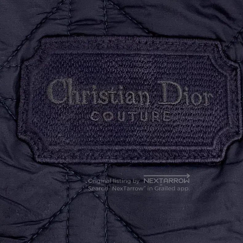 Dior Dior Black diamond plaid logo badge embroidery long-sleeve Size US S / EU 44-46 / 1 - 5 Thumbnail