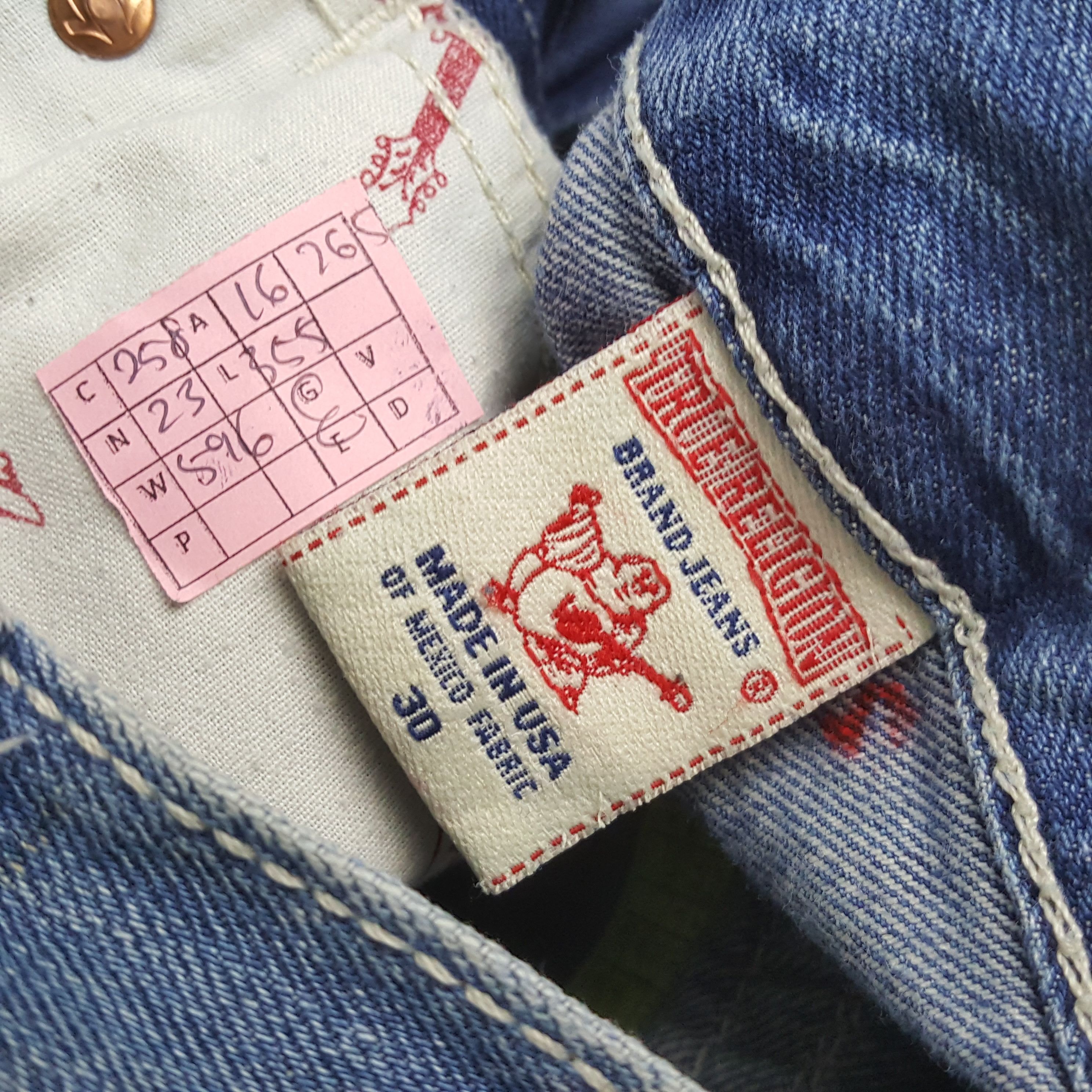 True Religion × Vintage TRUE RELIGION Streetwear Fashion Style Jeans Size US 32 / EU 48 - 13 Thumbnail
