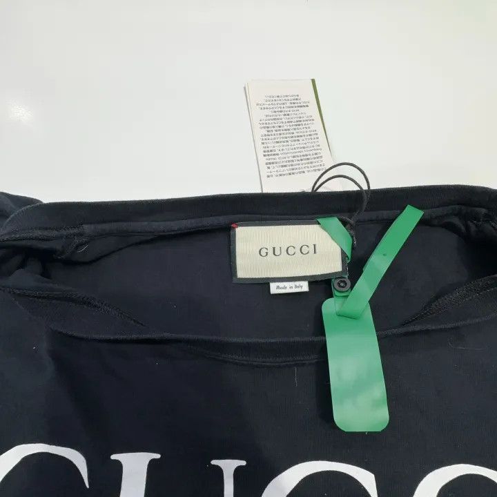 Gucci Gucci Gucci Oversized Logo Short Sleeve T-Shirt -2506 Size US XXL / EU 58 / 5 - 6 Thumbnail