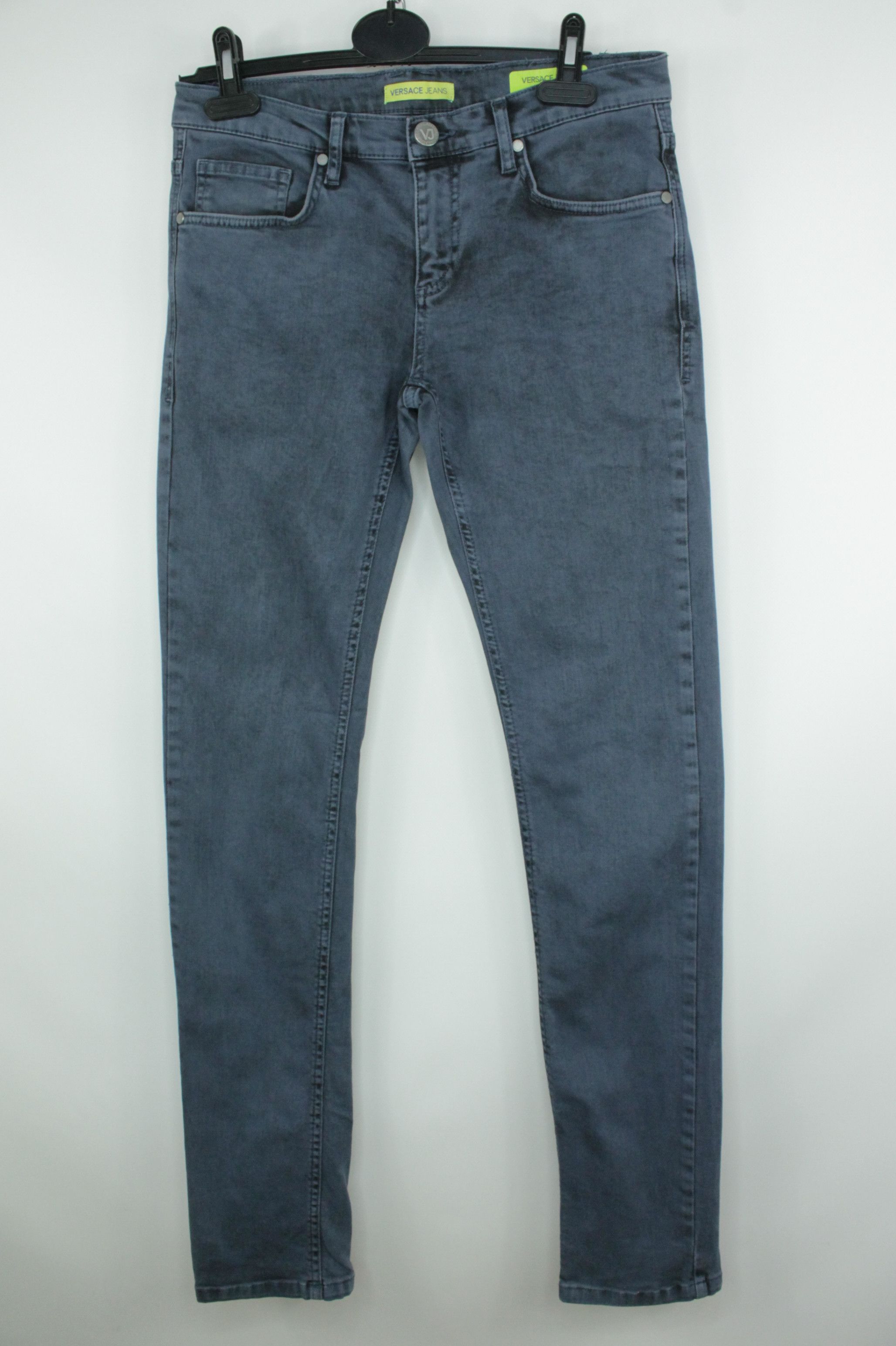Versace Jeans Couture Versace Slim Fit Blue Denim Jeans Men's Size US 28 / EU 44 - 1 Thumbnail