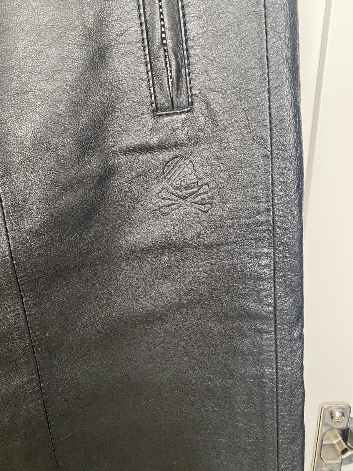Adidas × Neighborhood adidas × NEIGHBORHOOD Sample Leather Pants –Unreleased 2014 Size US 33 - 4 Thumbnail
