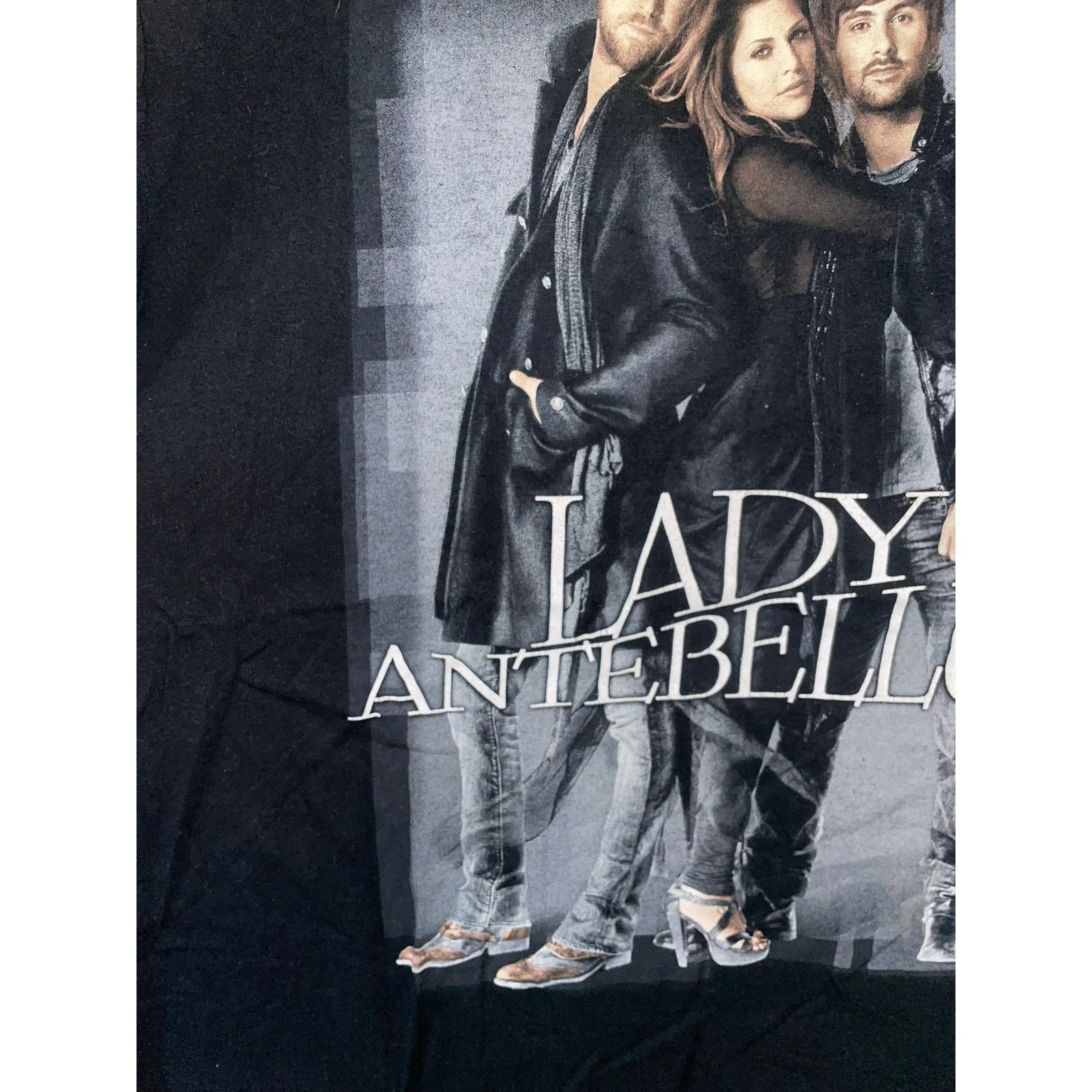 Gildan Womens Lady Antebellum Shirt Need You Now Tour Tee 2010 L Size L / US 10 / IT 46 - 3 Thumbnail