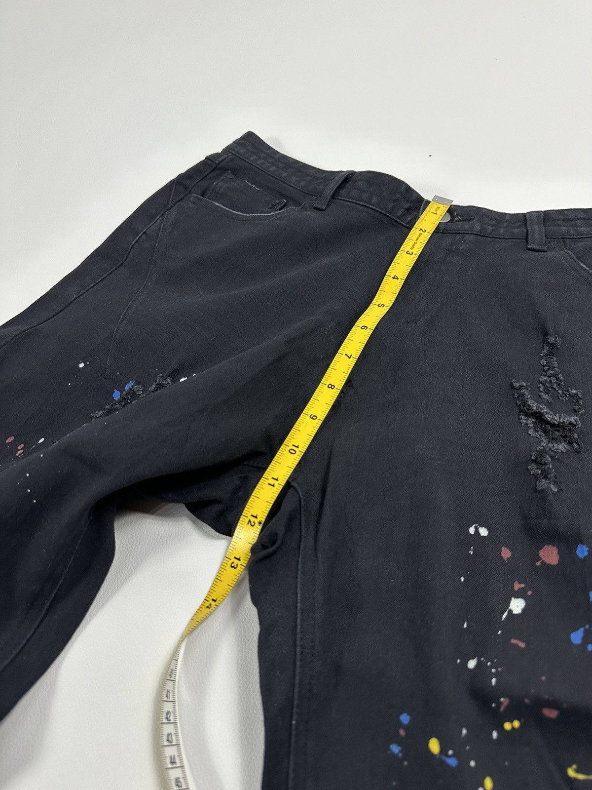 Number (N)ine Number Nine Distressed Painter Skinny Jeans Denim Pants Size US 32 / EU 48 - 17 Thumbnail