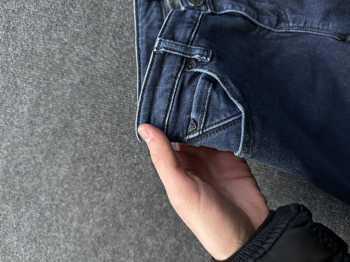 Armani 🚨Y2K WOMEN ARMANI JEANS WITH LOGO AVANT GARDE DENIM PANTS Size 26" / US 2 / IT 38 - 7 Thumbnail