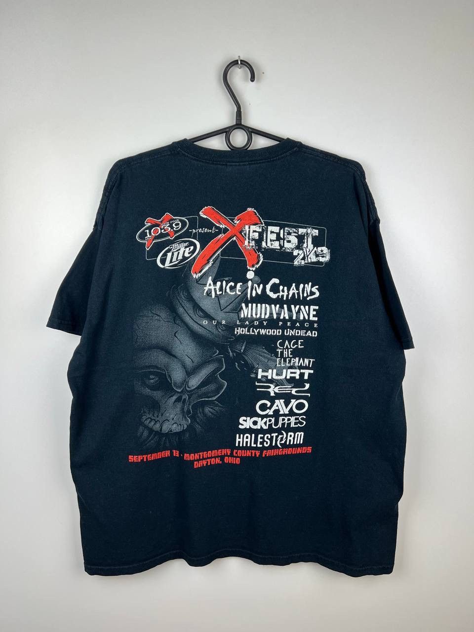 Vintage X-Fest 2009 Alice In Chains band vintage t-shirts size XL Size US XL / EU 56 / 4 - 2 Thumbnail