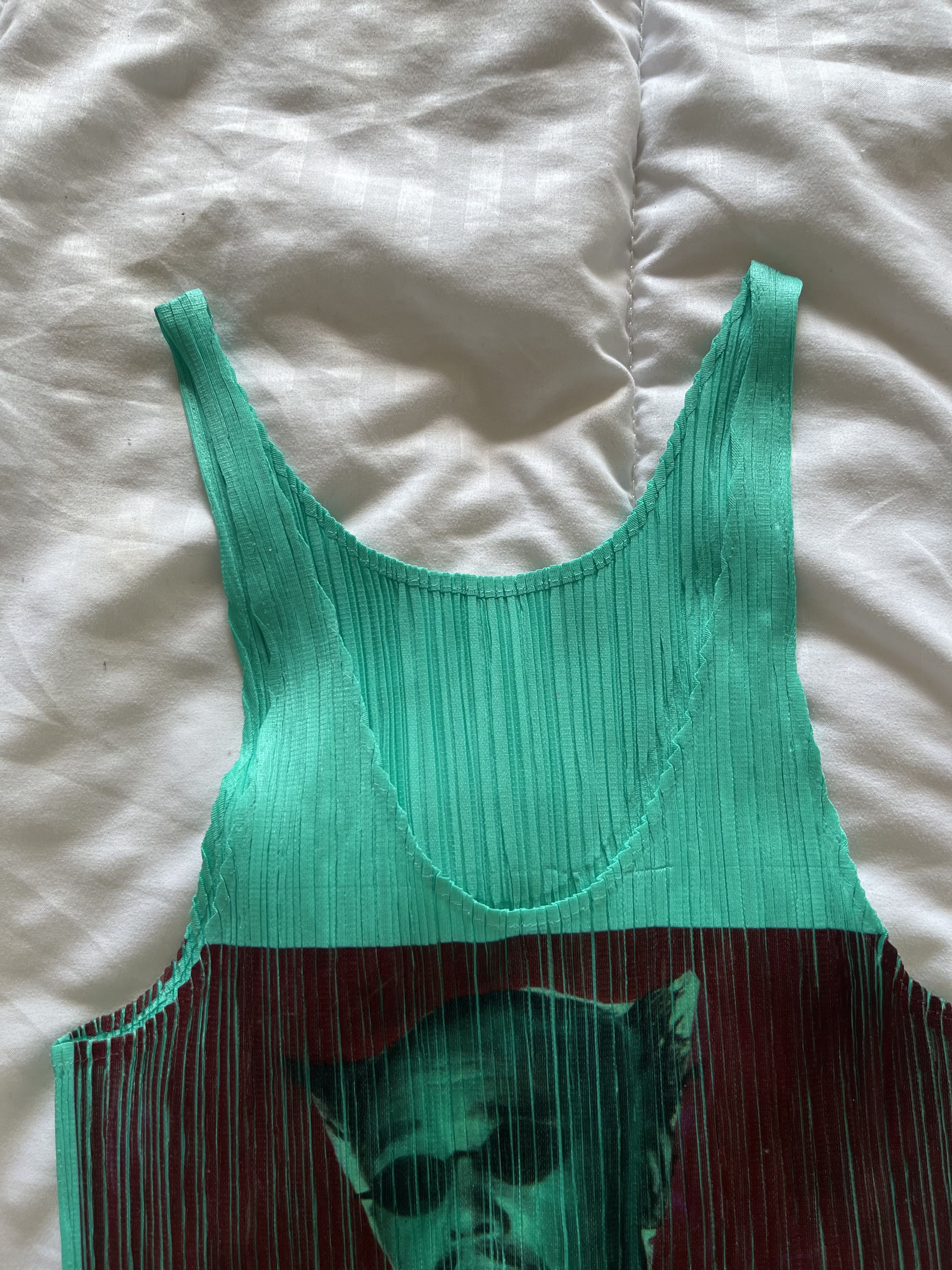 Issey Miyake Issey Miyake x Nobuyoshi Araki Pleats Please Top 1997 Size US S / EU 44-46 / 1 - 4 Thumbnail