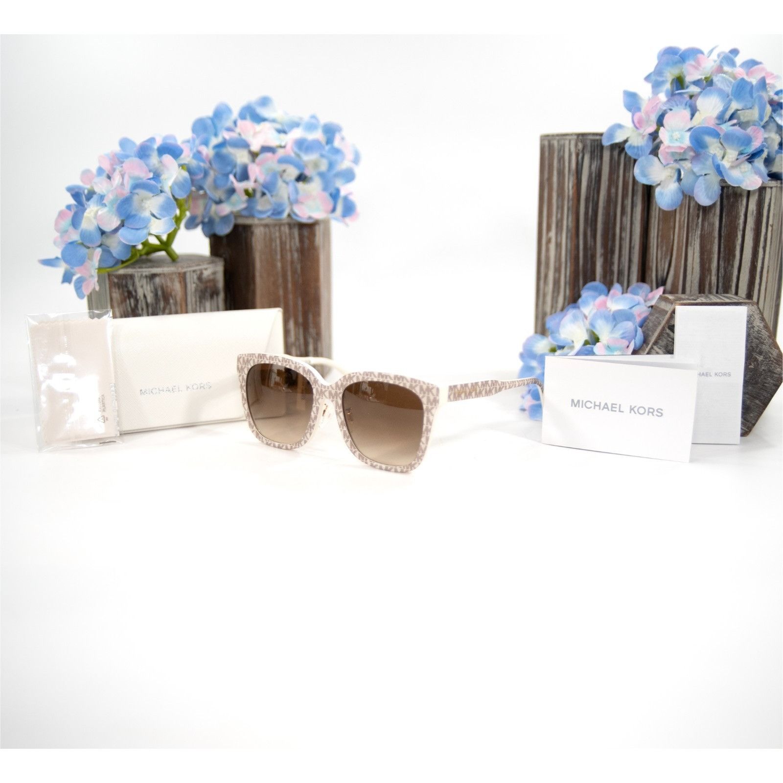 Michael Kors Michael Kors MK2163F San Marino Vanilla Logo Signature Acryl Size ONE SIZE - 1 Thumbnail