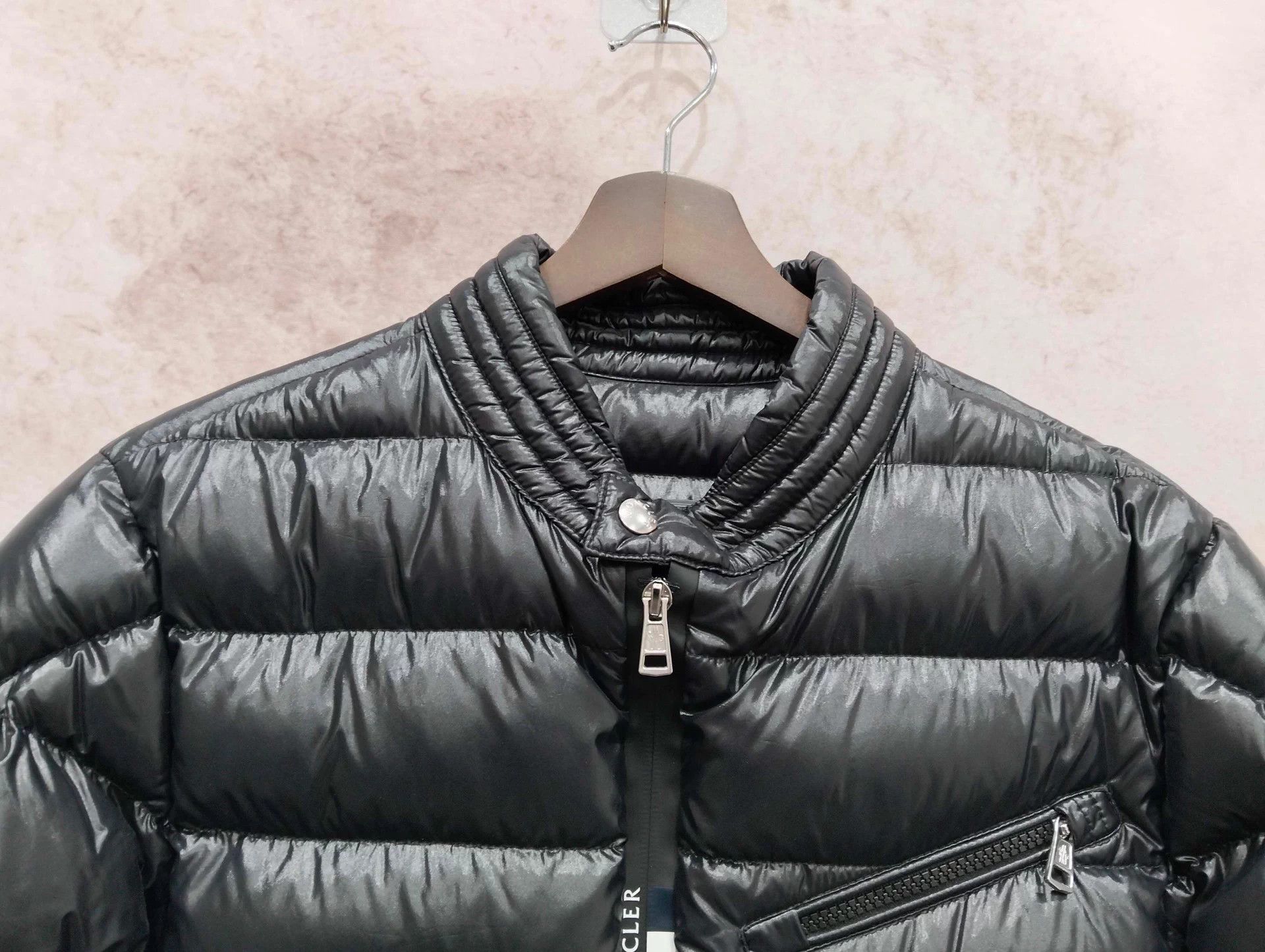 Moncler Moncler black high neck technical puffer jacket size 2 Size US M / EU 48-50 / 2 - 3 Thumbnail