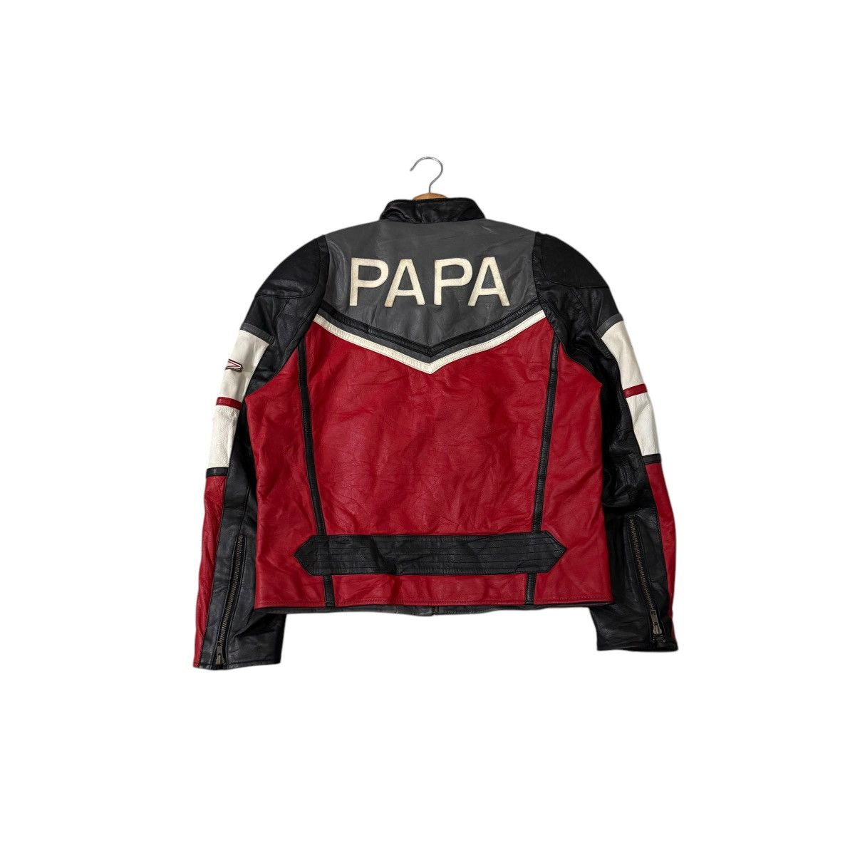 Japanese Brand Ultraman Dyna Bandai Type SG03 Combat Cowhide Leather Jacket Size US L / EU 52-54 / 3 - 14 Thumbnail