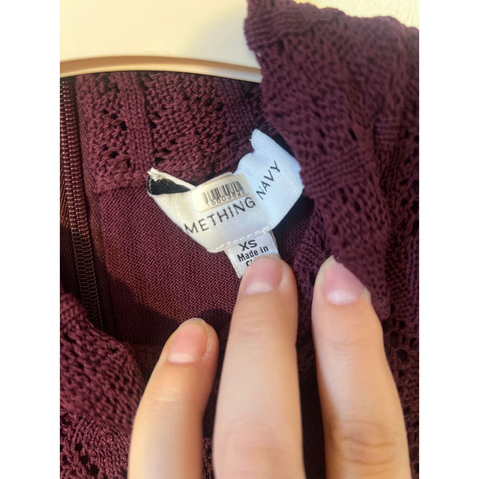 Other rtr Something Navy XS Asymmetric Long Sleeve Sweater Dress Size XS / US 0-2 / IT 36-38 - 5 Thumbnail