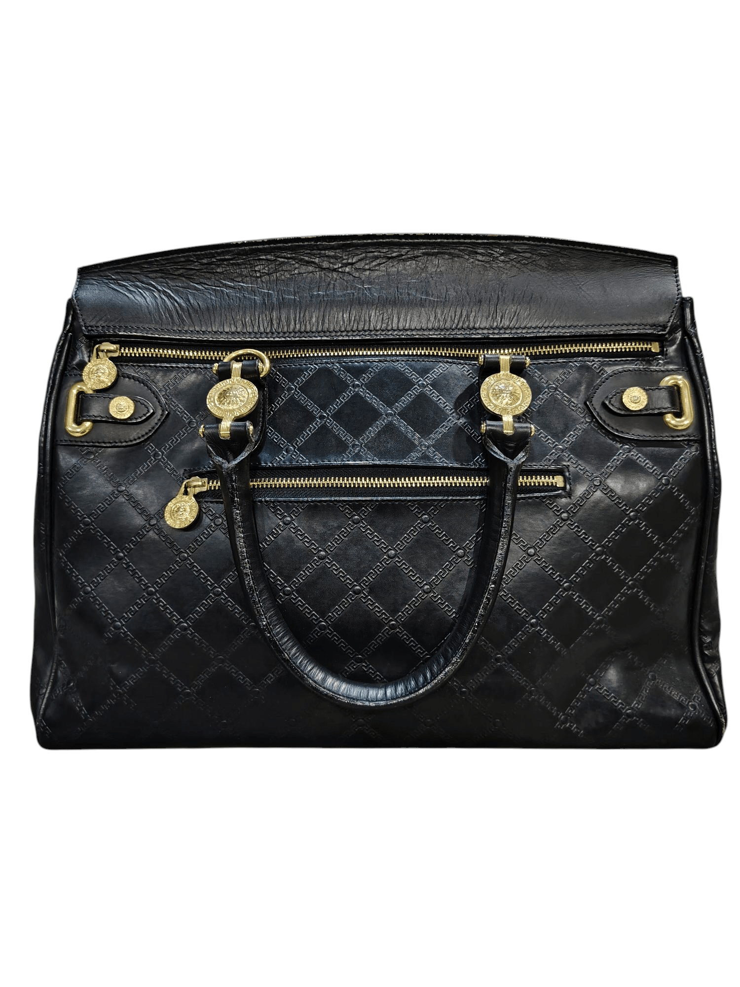 Versace Rare Versace Birkin Style 2 way handbag Size ONE SIZE - 3 Thumbnail