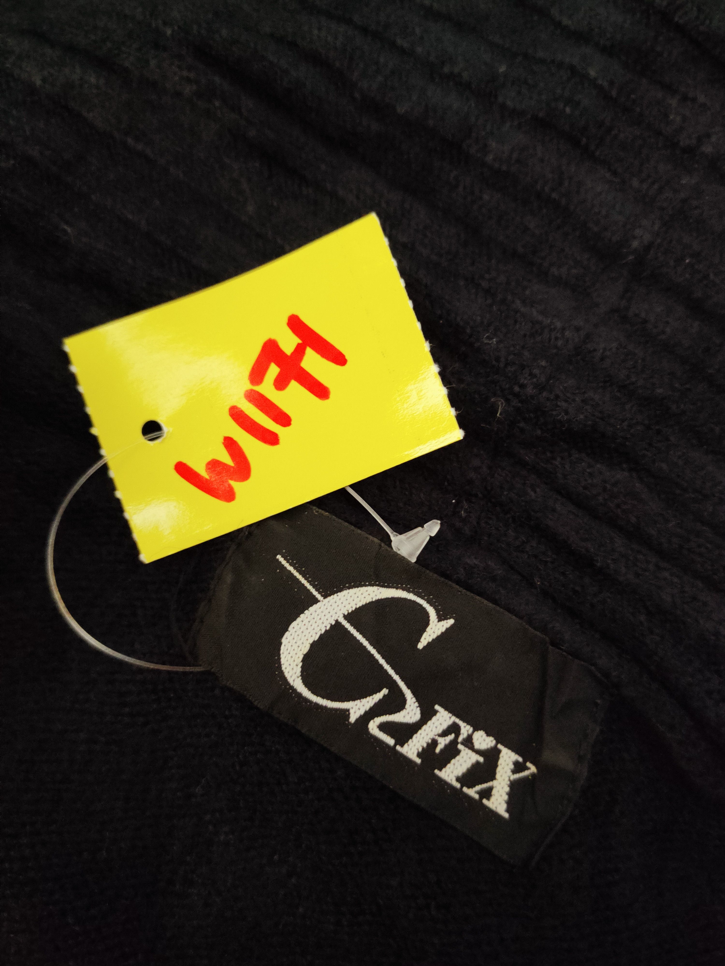 Homespun Knitwear × Japanese Brand G2fix Black Knitwear Cardigan #W1171 Size S / US 4 / IT 40 - 11 Thumbnail