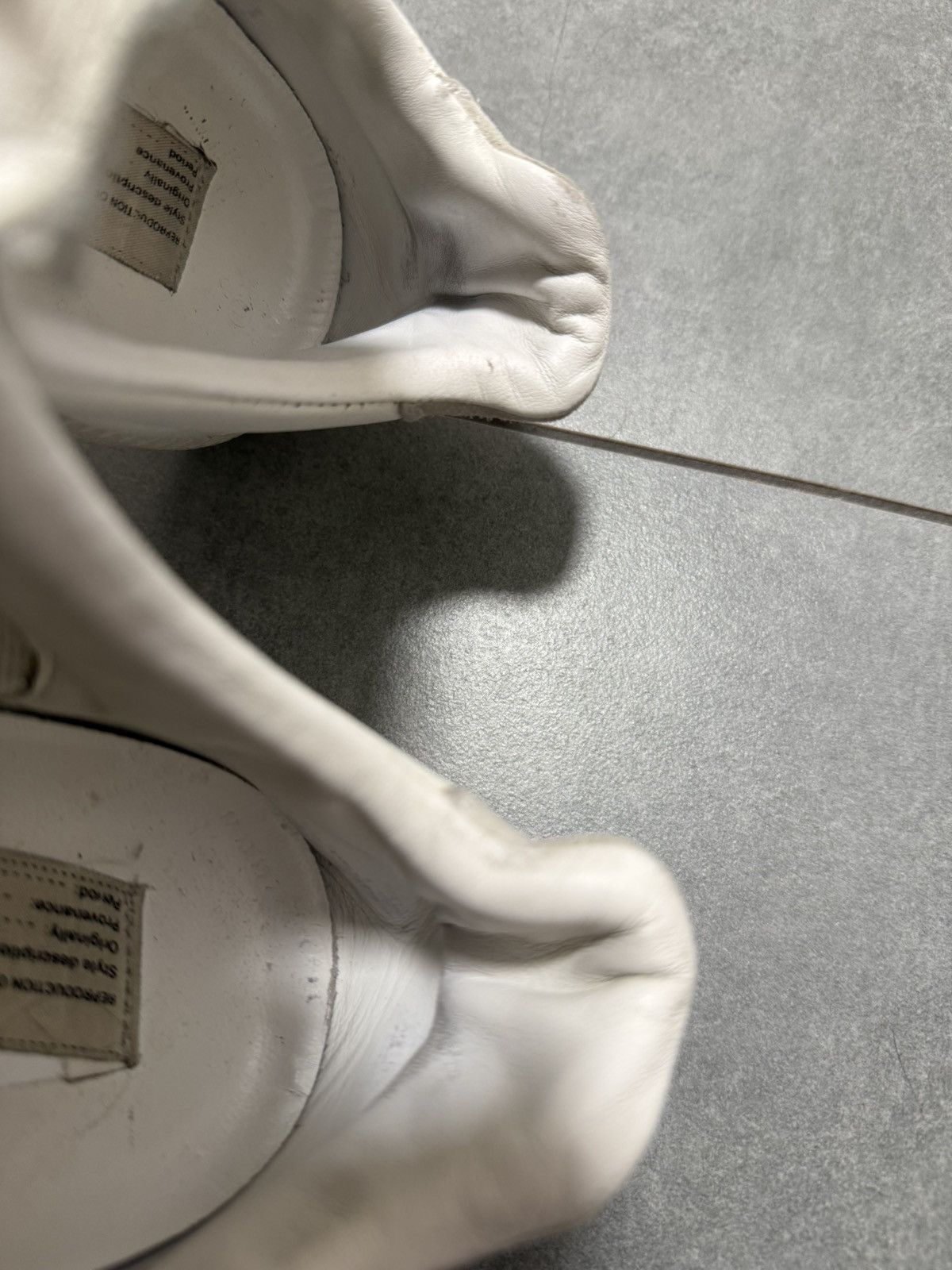 Maison Margiela Maison Margiela GAT White Sneakers gats margiela Size US 7.5 / EU 40-41 - 8 Thumbnail