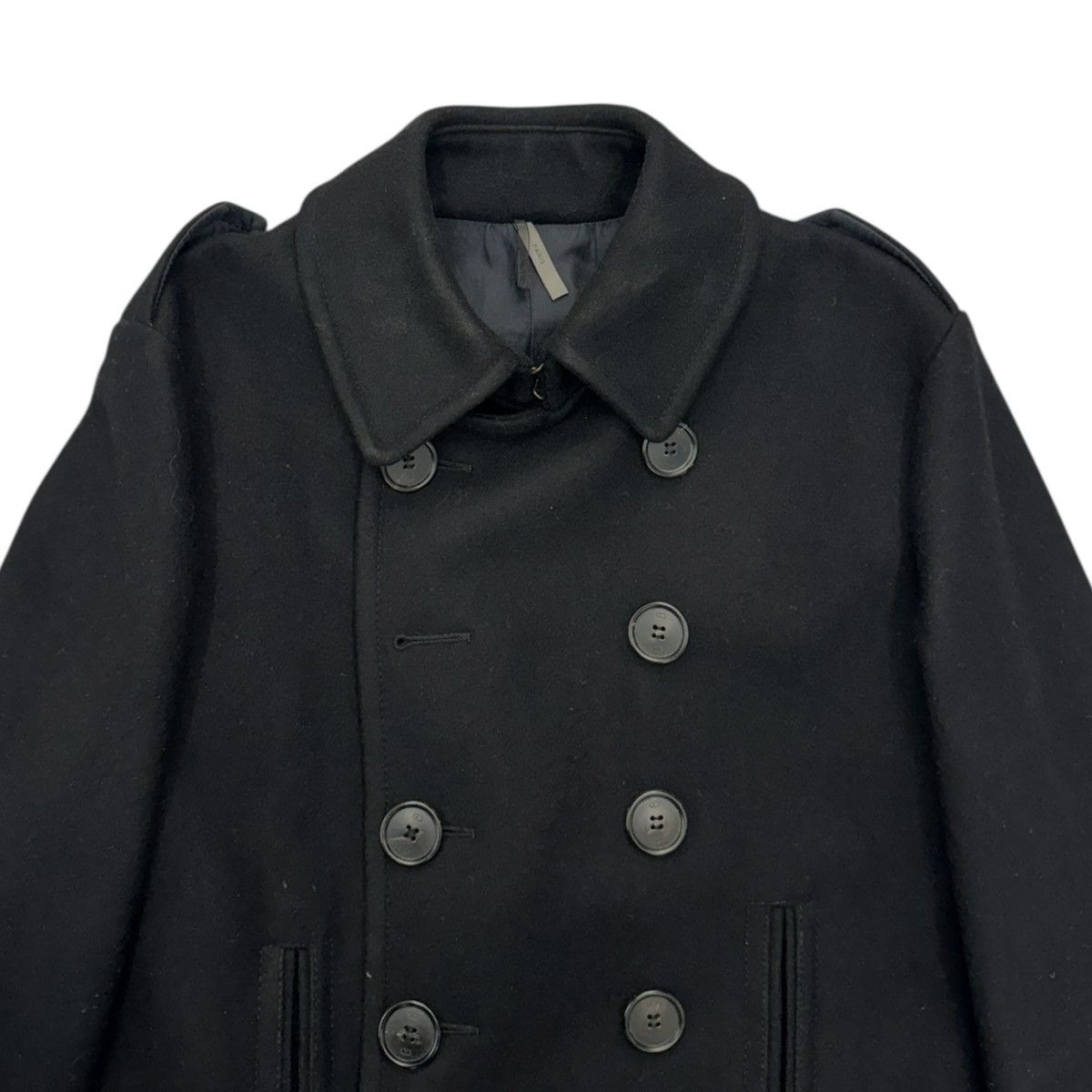 Dior Dior Homme by Hedi Slimane AW06 Double-breasted Pea Coat Size US S / EU 44-46 / 1 - 3 Thumbnail