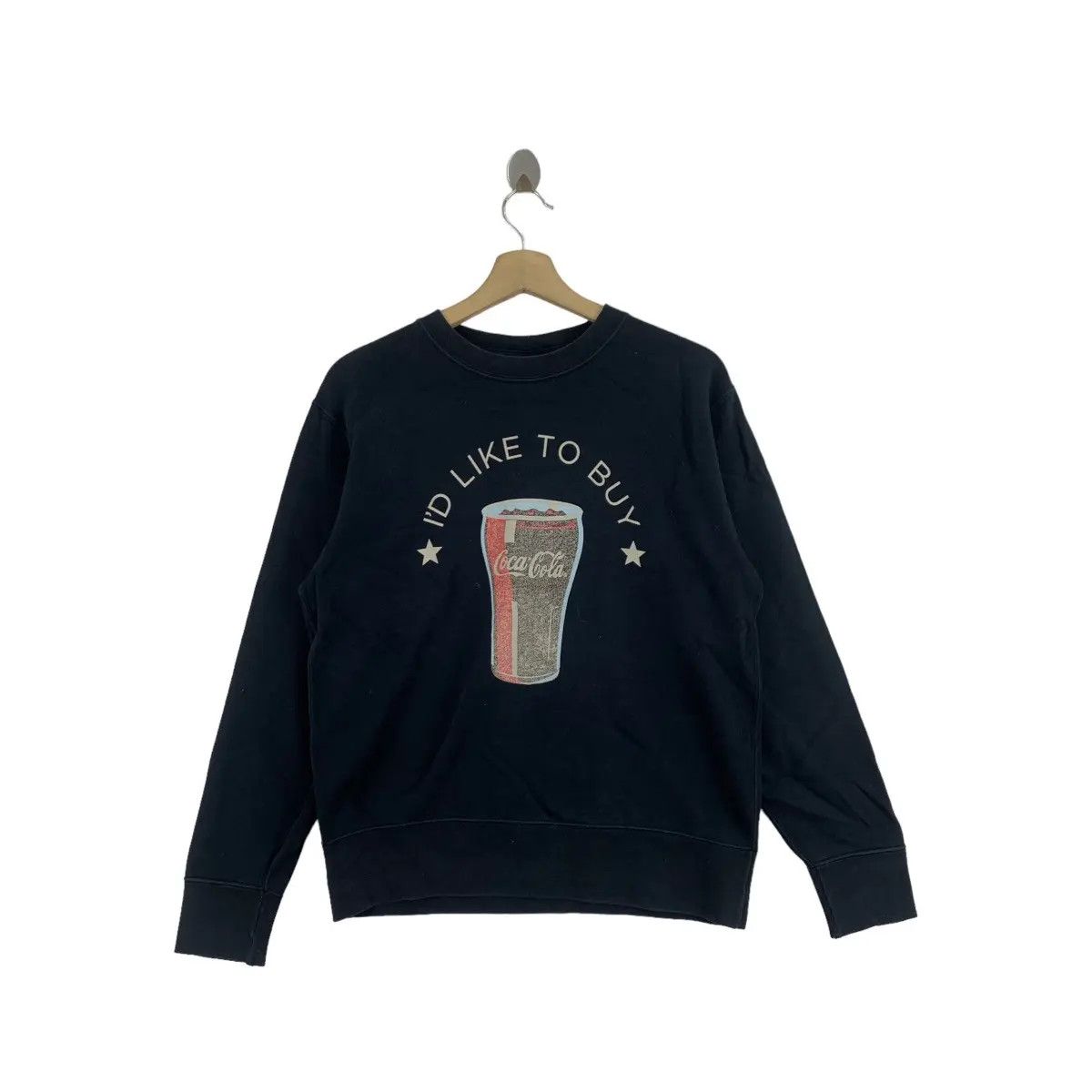 Uniqlo UNIQLO x COKE COCA COLA I’d Like To Buy Graphic Sweatshirt Size S / US 4 / IT 40 - 1 Thumbnail