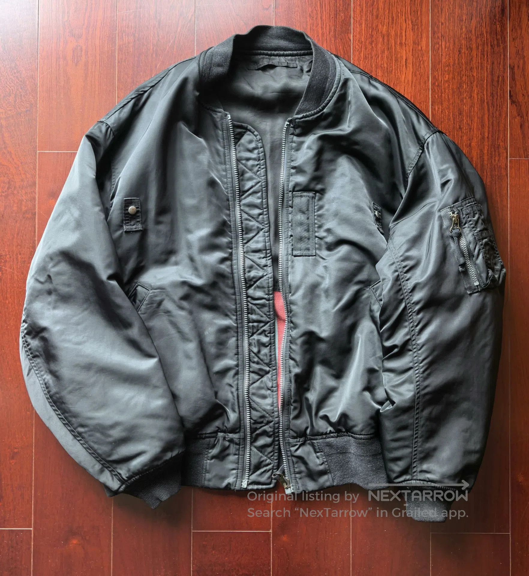 Visvim visvim thorson jacket ii black reversible ma-1. Size US M / EU 48-50 / 2 - 2 Thumbnail