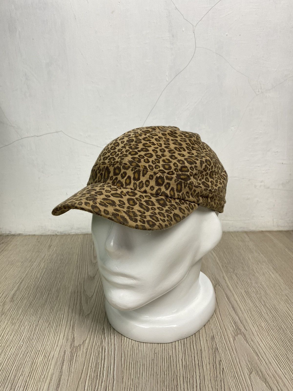 If Six Was Nine × Japanese Brand × Le Grande Bleu (L.G.B.) 2000s Leopard animal print hat Size ONE SIZE - 2 Thumbnail