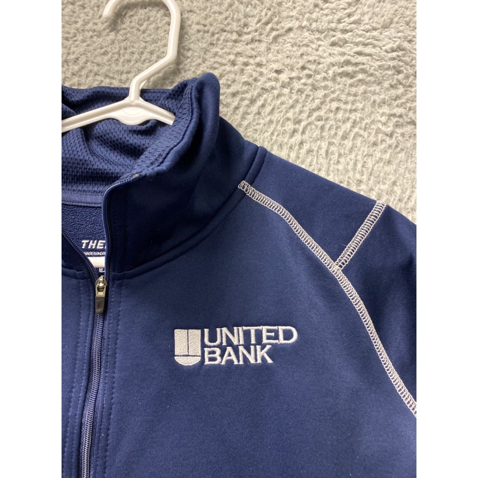 Nike Nike Pullover Sweatshirt Men Medium Blue Therma-Fit 1/4 Zip West Virginia Logo Size US M / EU 48-50 / 2 - 3 Thumbnail