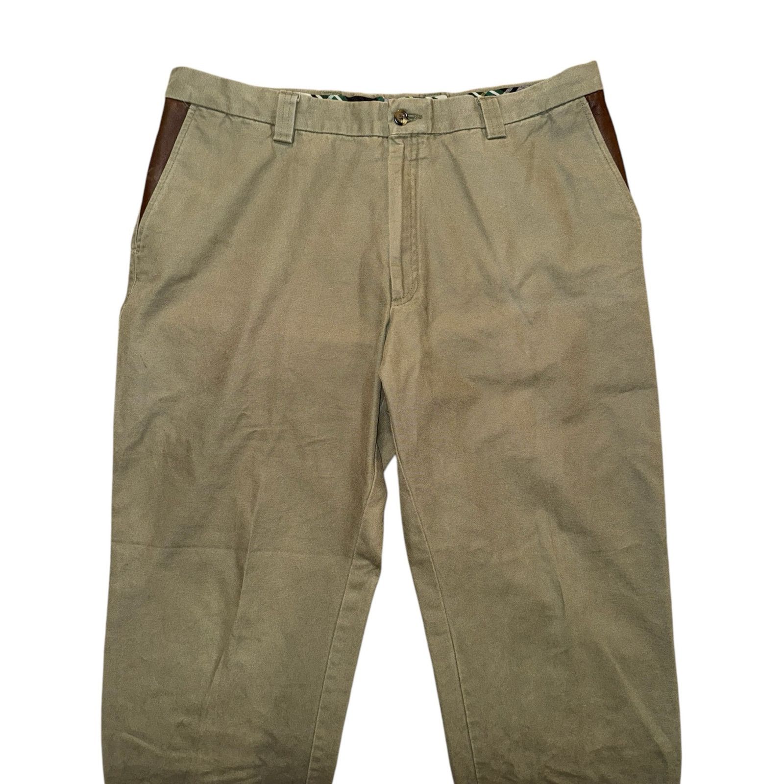 The Unbranded Brand Kevin’s Plantation Collection Men’s 38 Chino Pants Green Size US 38 / EU 54 - 4 Thumbnail