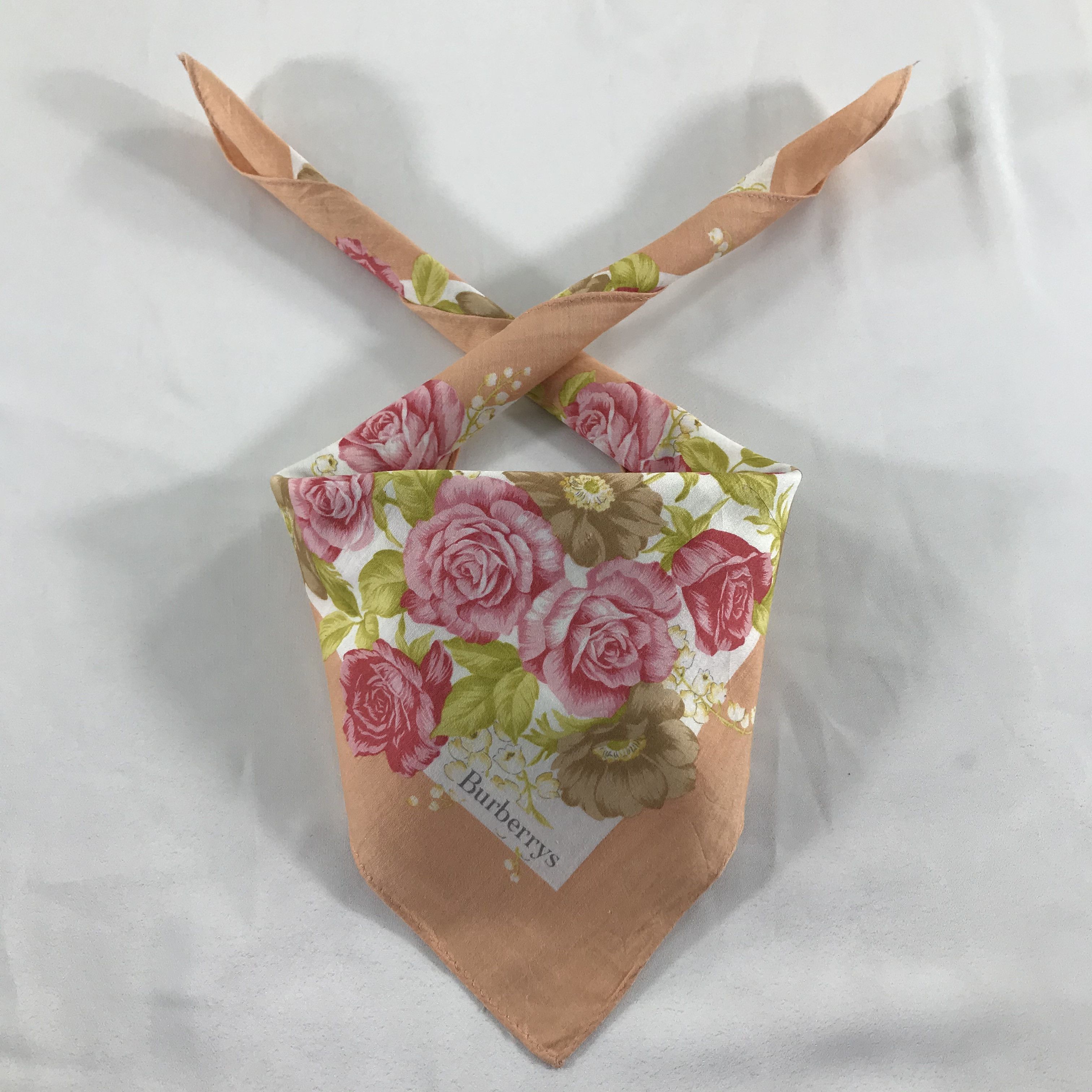 Burberry × Vintage Burberry Handkerchief / Neckerchief / Bandana Size ONE SIZE - 1 Thumbnail