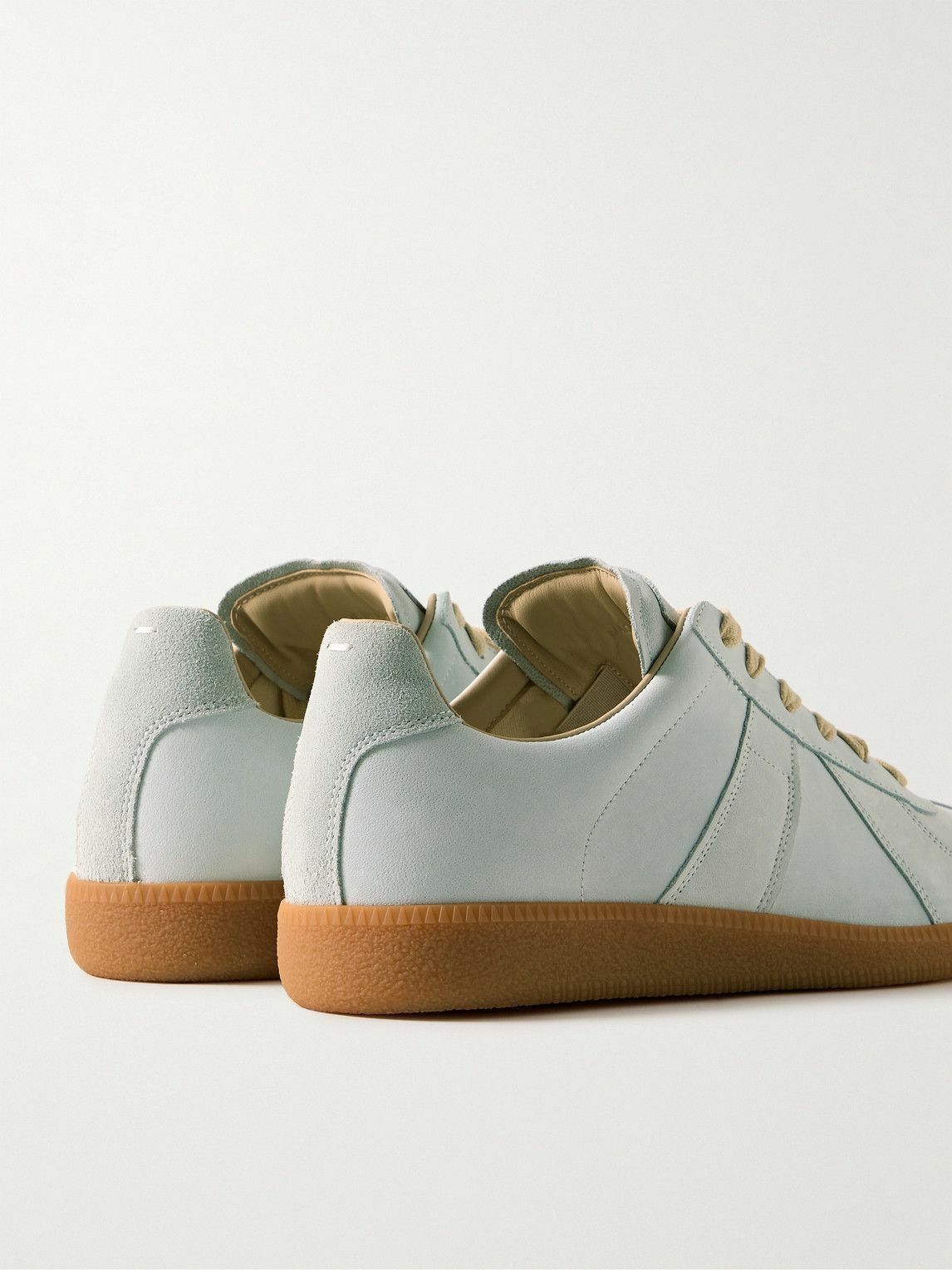 Maison Margiela o1w1db10725 Replica Low-Top Sneakers in Light Grey Size US 7 / IT 37 - 3 Thumbnail