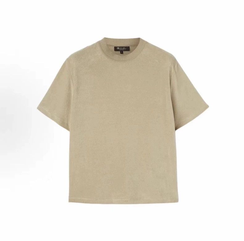 Loro Piana LORO PIANA Limited edition fine-spun round-neck short slee Size US XL / EU 56 / 4 - 6 Thumbnail