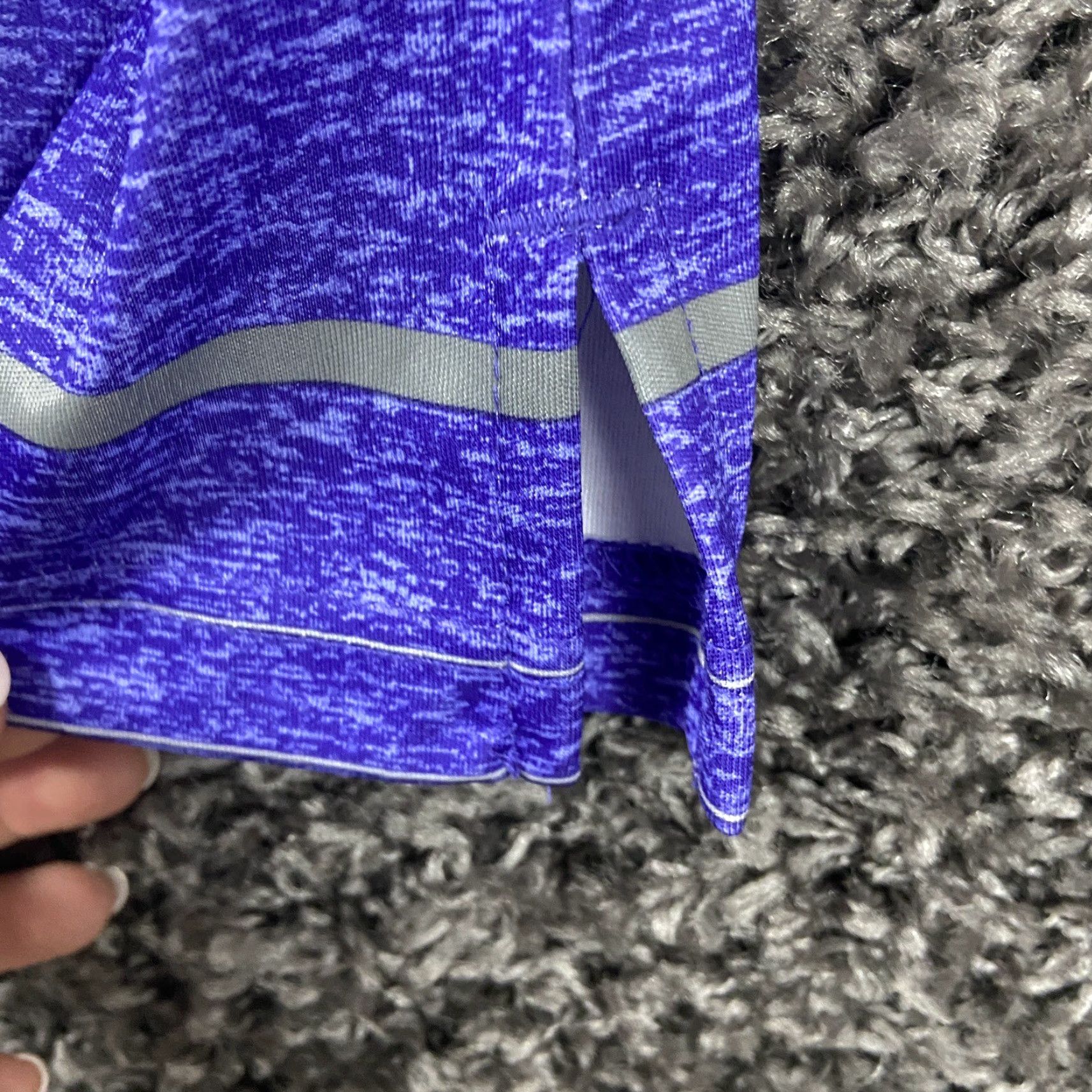 PGA Tour VINTAGE? Wait, not vintage. It's PGA TOUR Purple Striped Polo Men 2XL Adult Purple Striped Polo 2XL PGA TOUR Men’s Polo Purple Striped 2XL Size US XXL / EU 58 / 5 - 2 Thumbnail