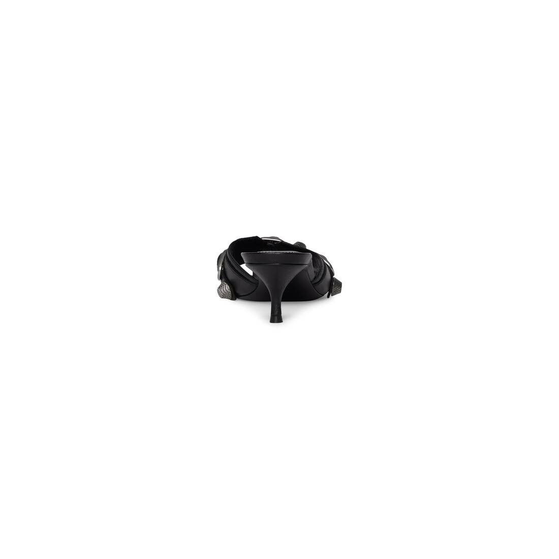 Balenciaga o1w1db10825 Cagole 50mm Sandals in Black Size US 8 / IT 38 - 5 Thumbnail